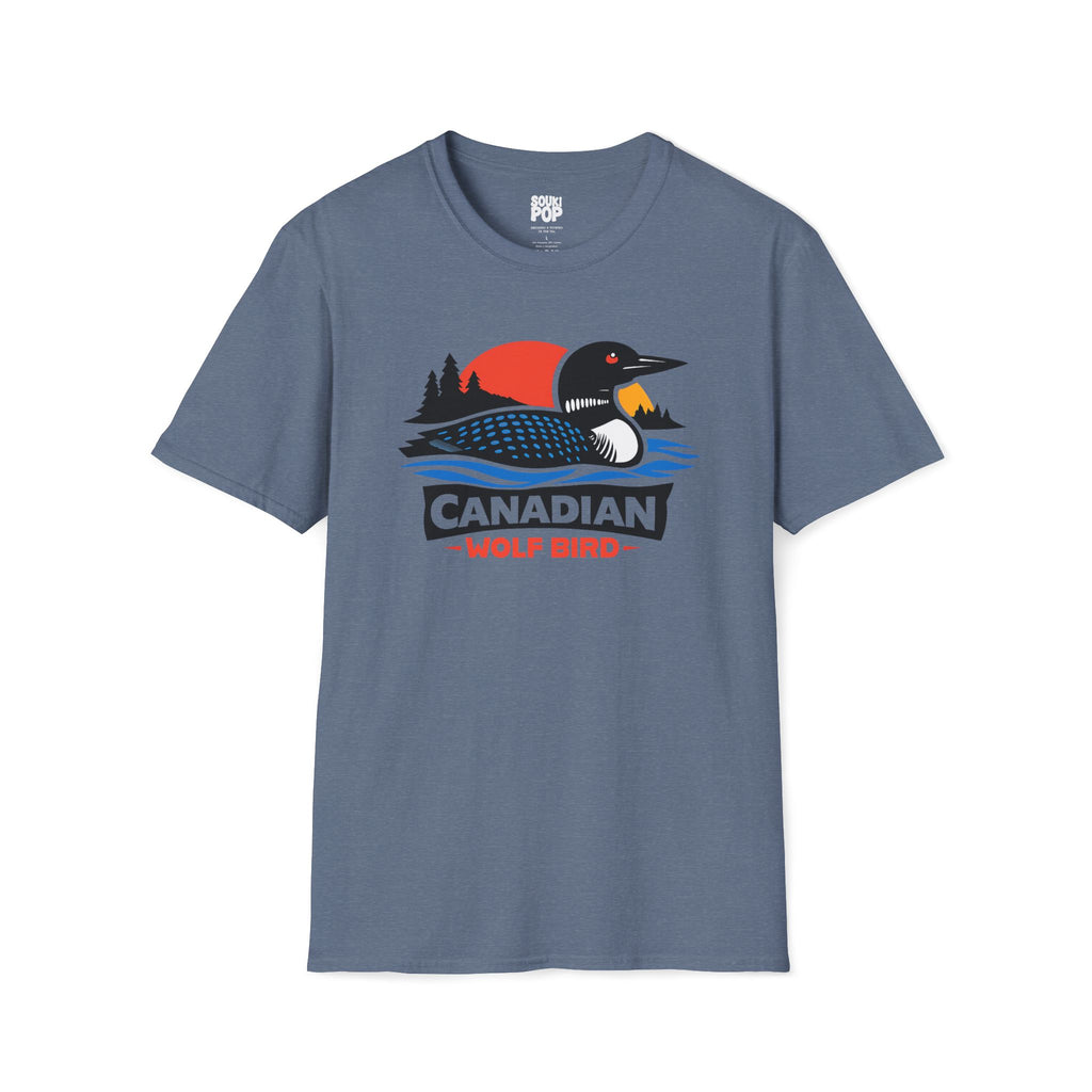 Heated Rivalry: Canadian Wolf Bird – Graphic T-Shirt