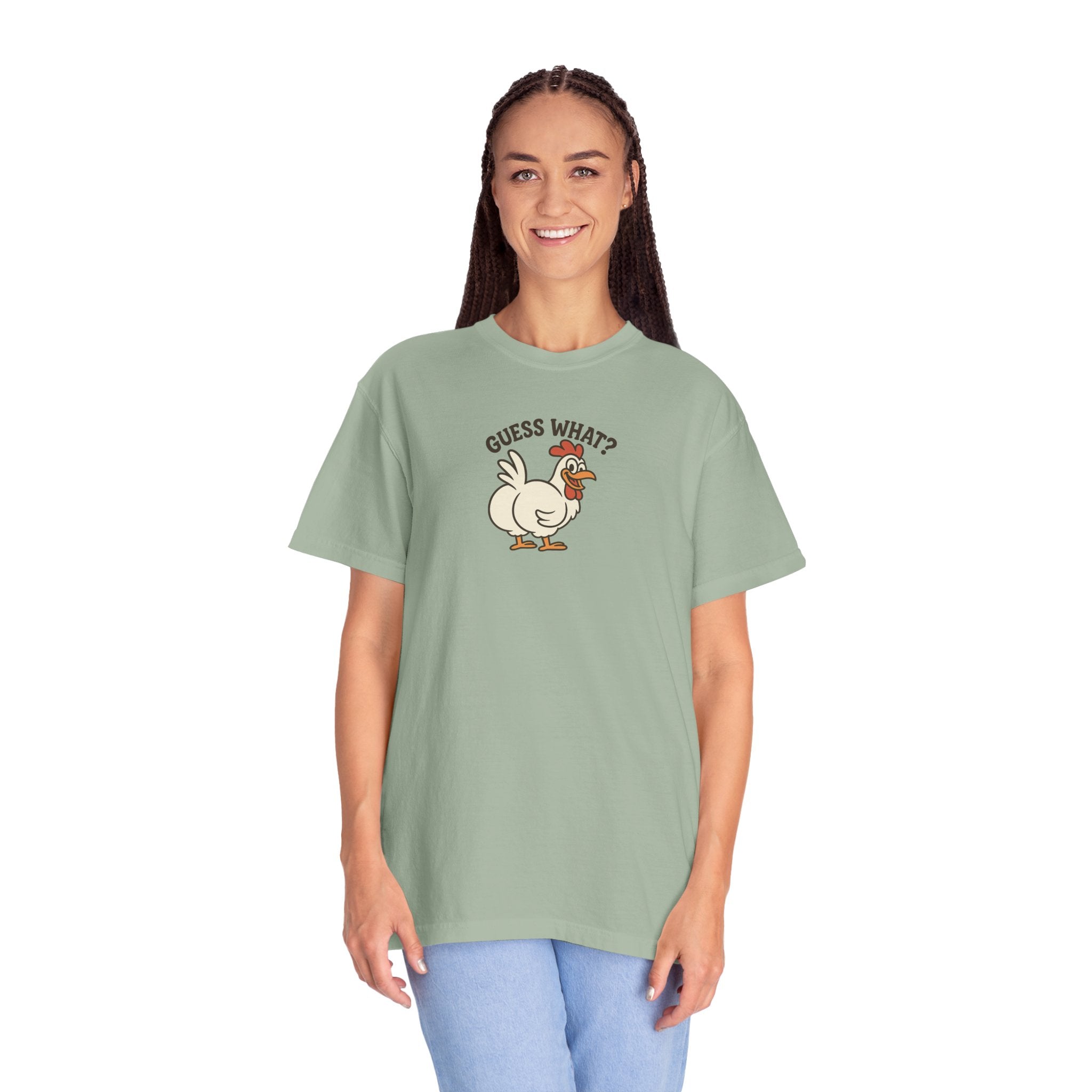 Graphic Tee: Guess What? Chicken Butt