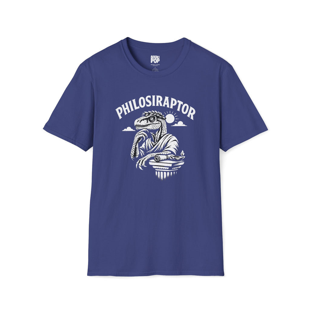 Velociraptor Philosopher – Graphic T-Shirt