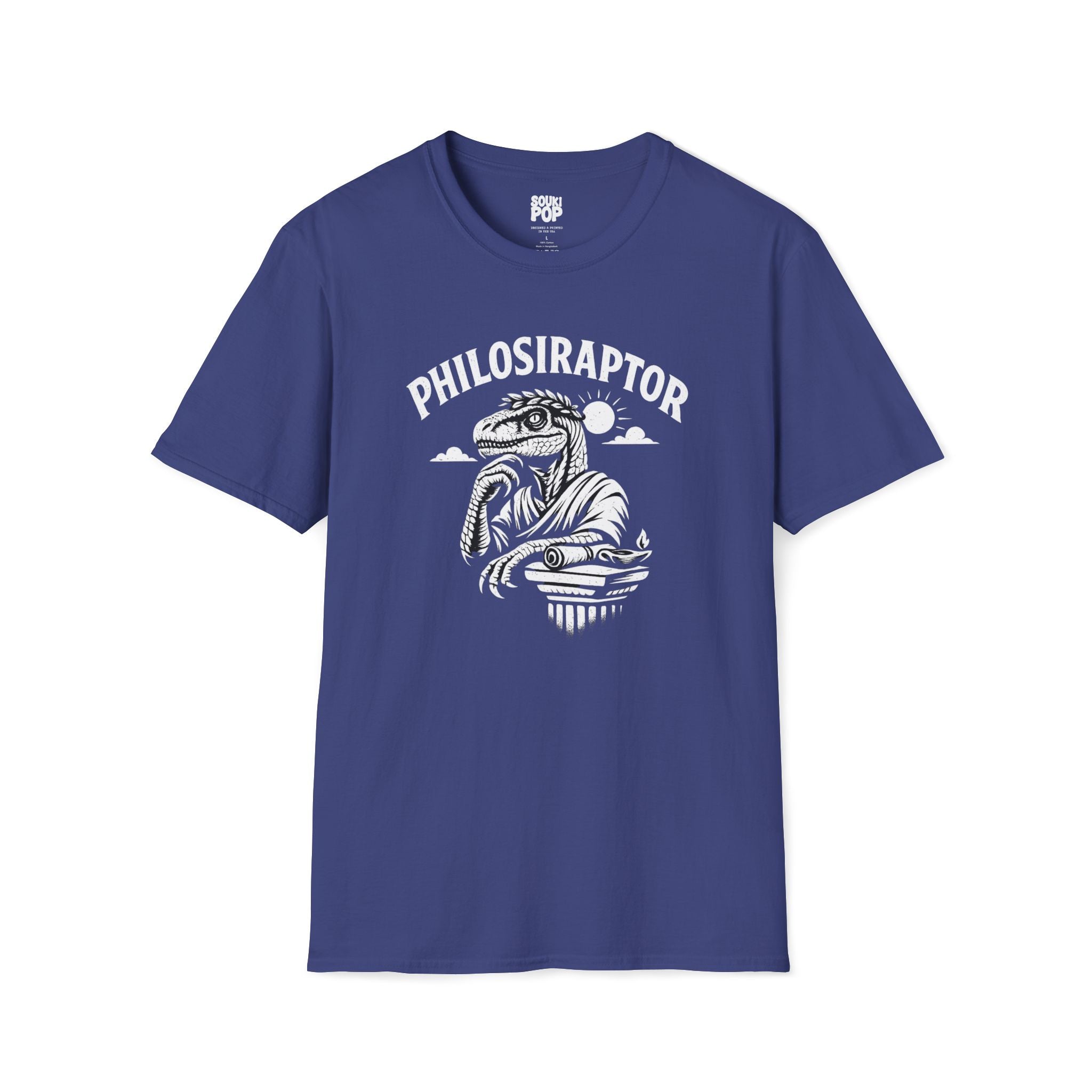 Velociraptor Philosopher – Graphic T-Shirt
