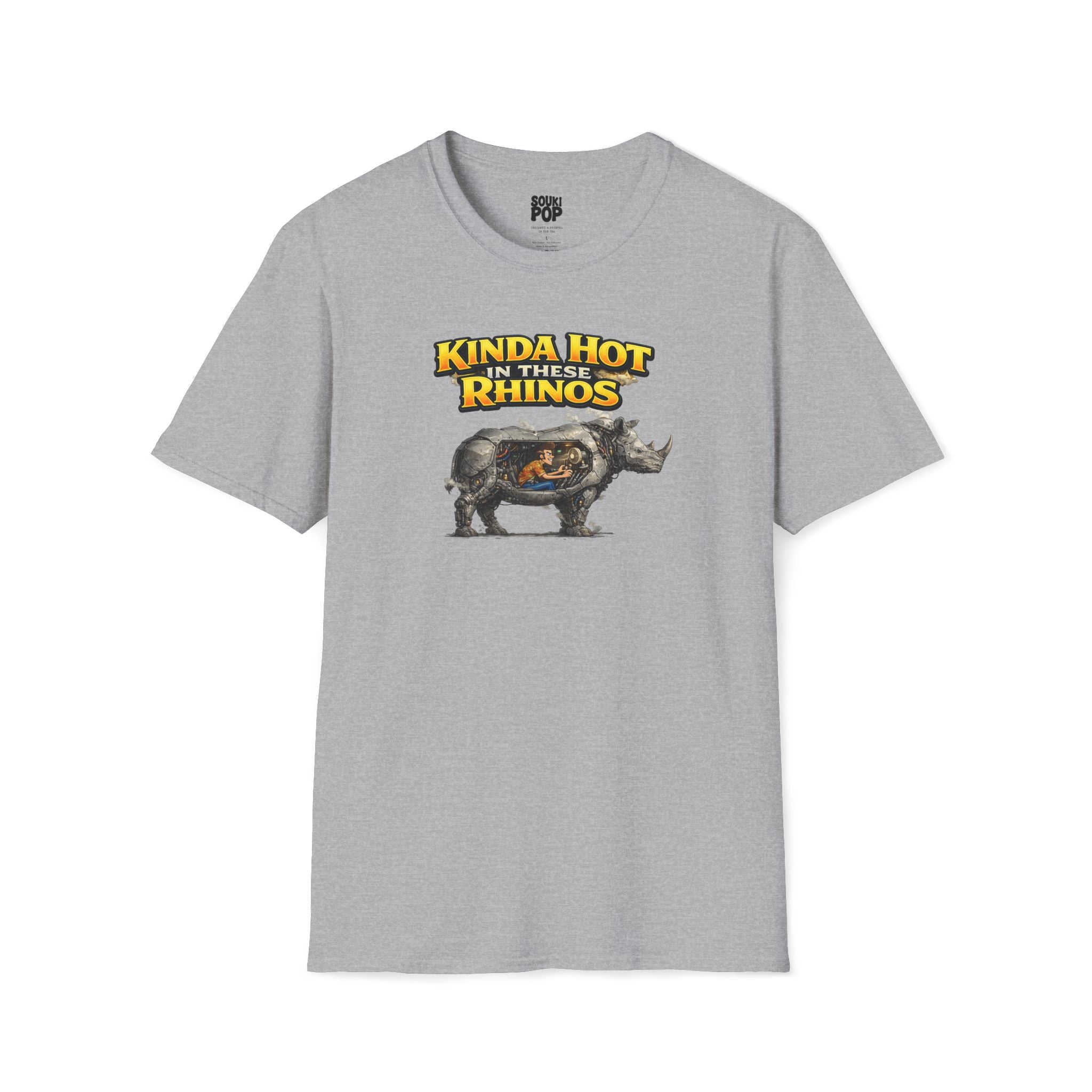 Ace Ventura Kinda Hot In These Rhinos – Graphic T-Shirt