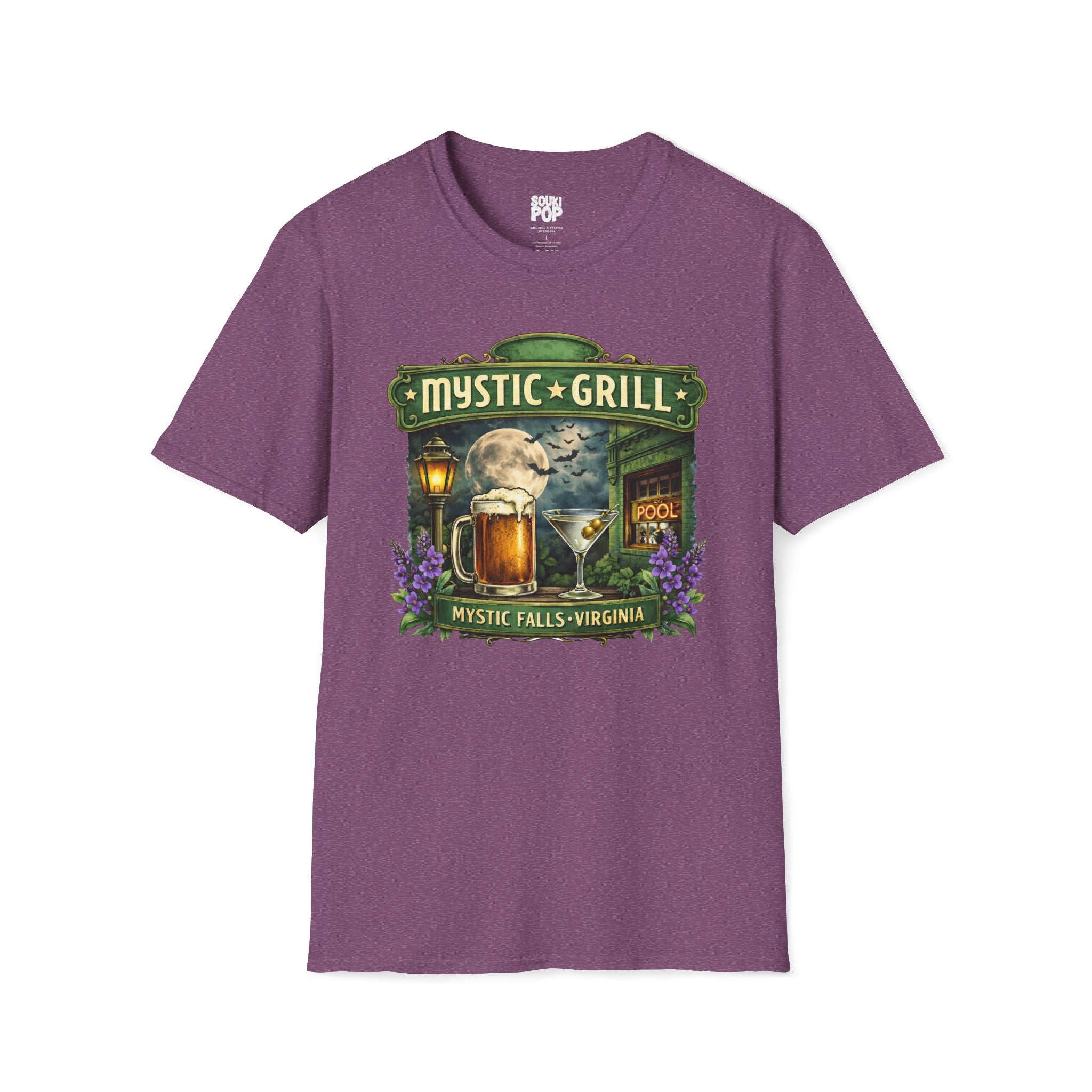Vampire Diaries Mystic Grill – Graphic T-Shirt