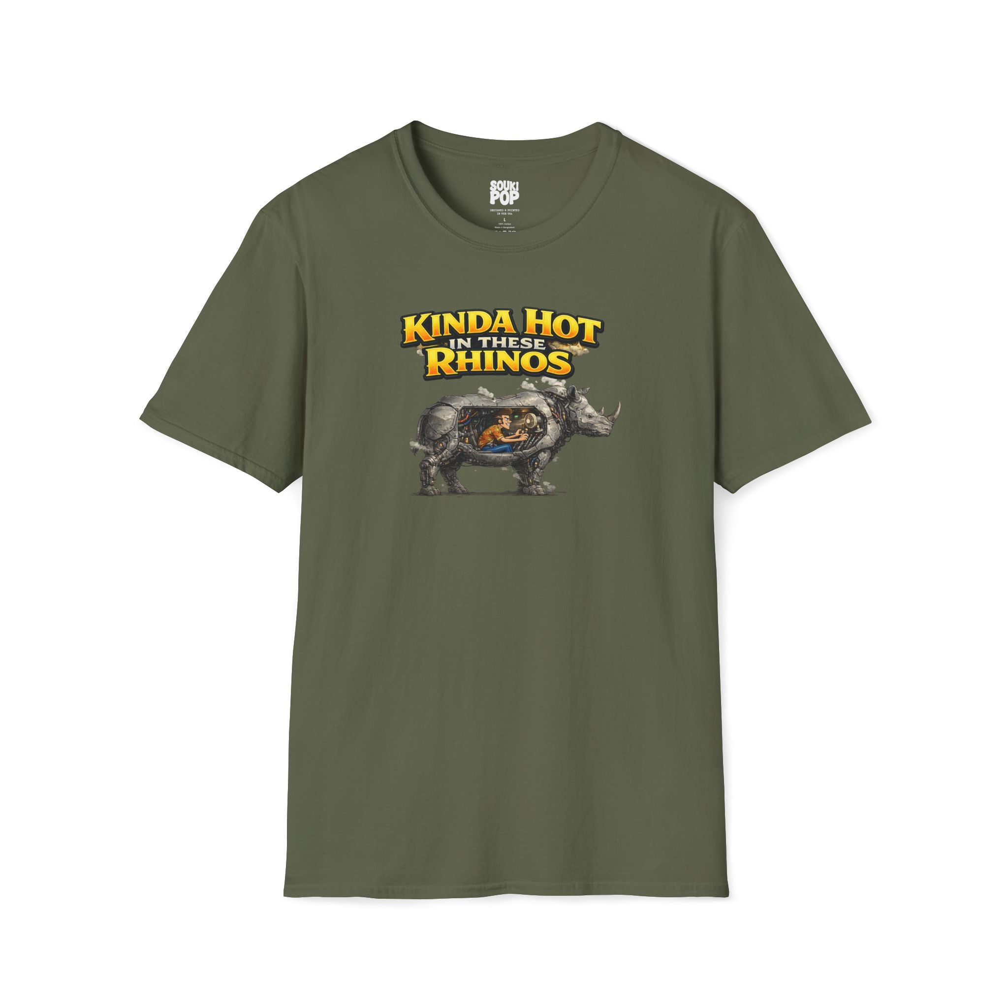 Ace Ventura Kinda Hot In These Rhinos – Graphic T-Shirt