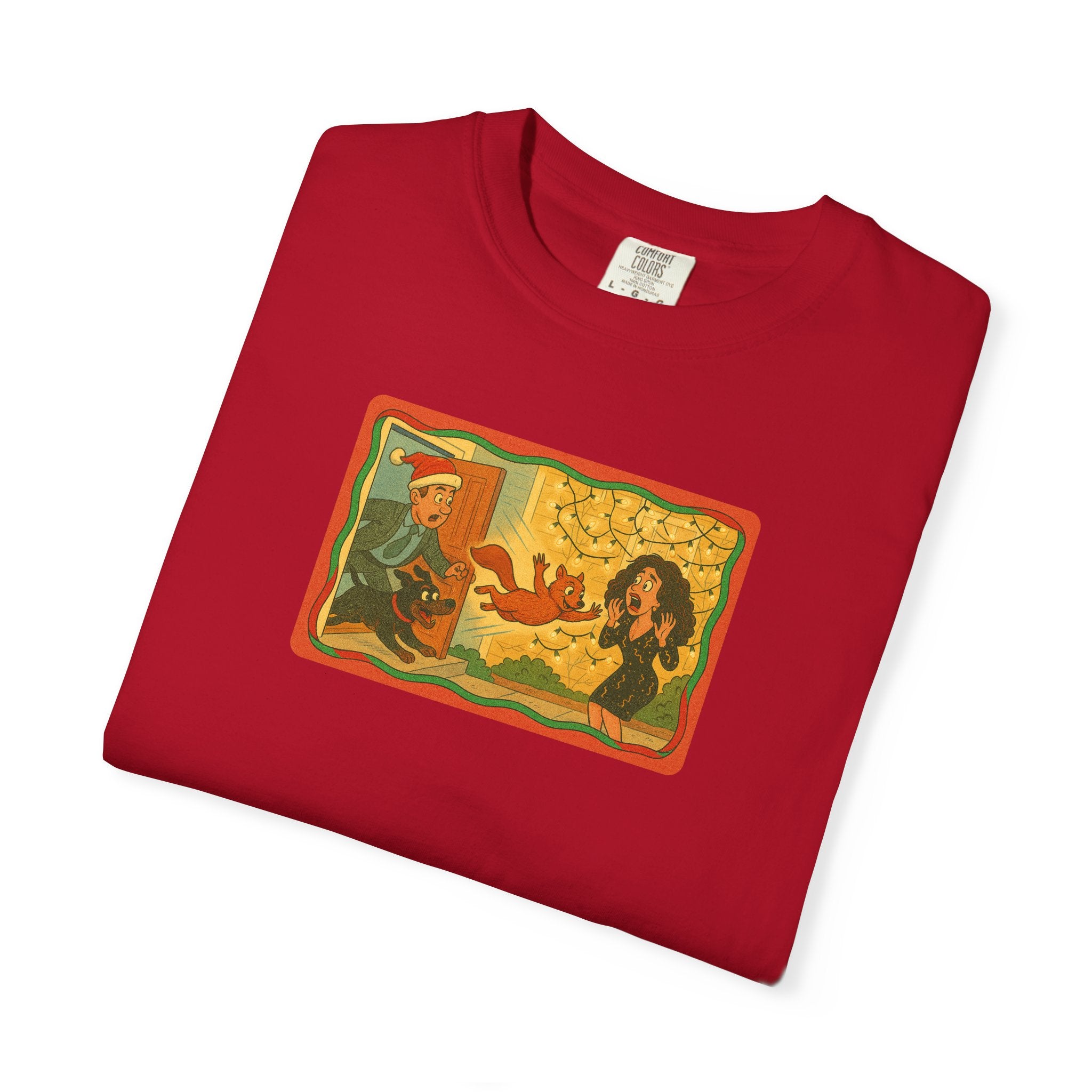 Graphic Tee: Christmas Vacation Squirrel