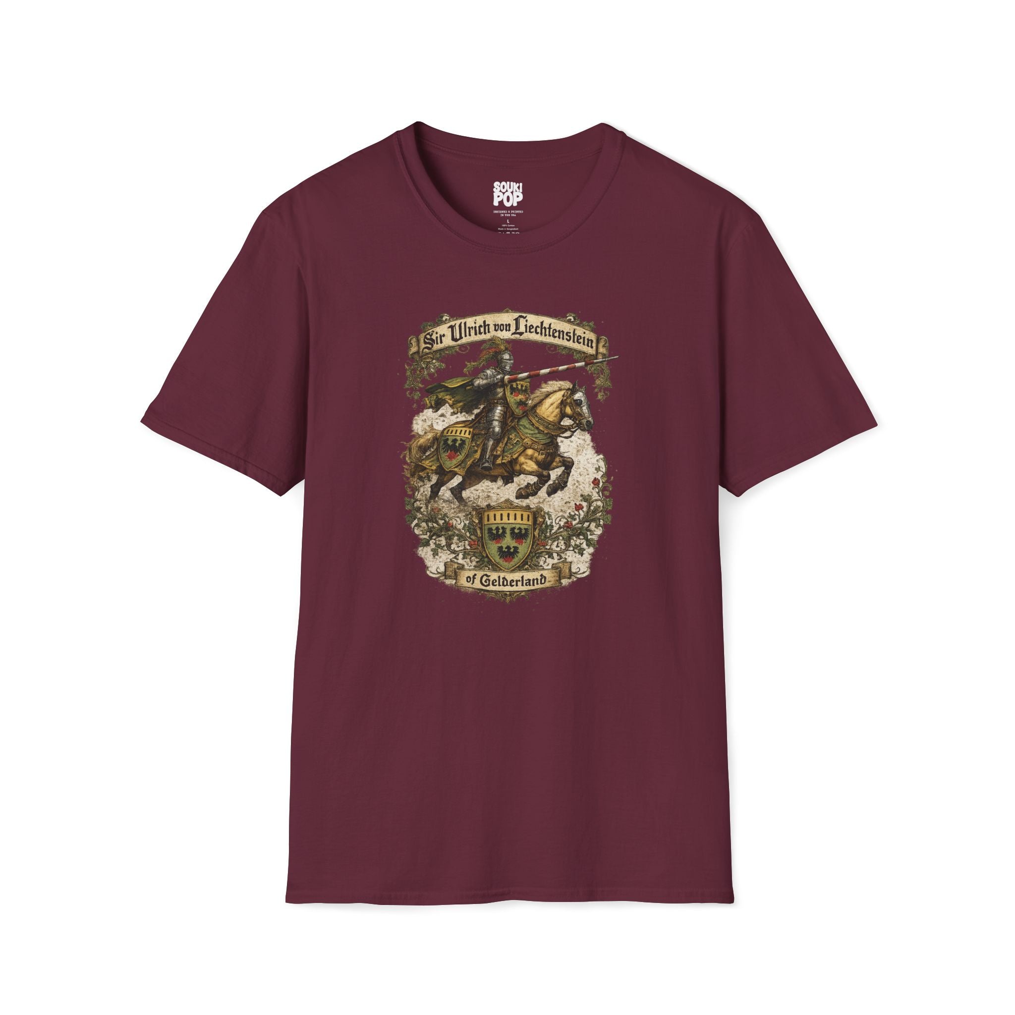 Sir Ulrich von Liechtenstein – Graphic T-Shirt