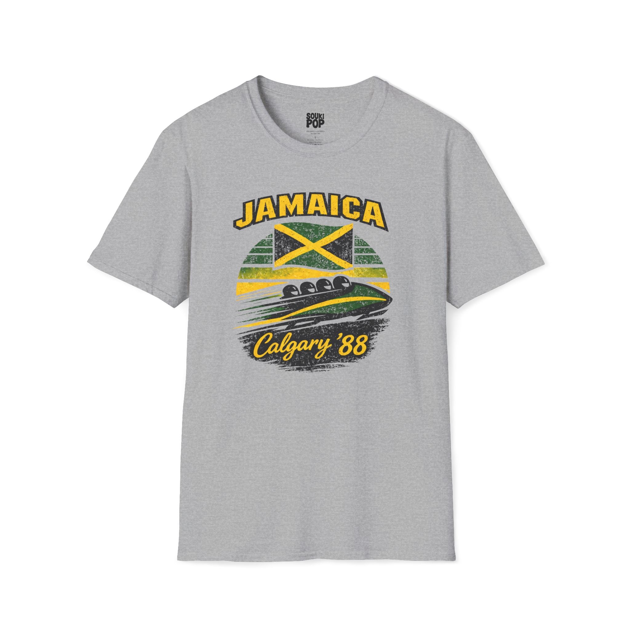 Vintage Jamaica Bobsled Calgary 1988 – Graphic T-Shirt