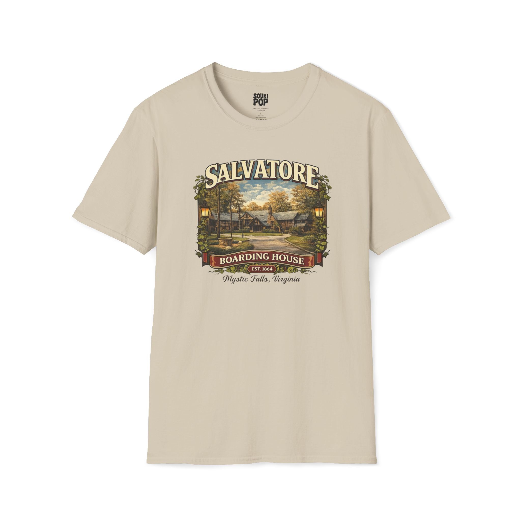 Vampire Diaries Salvatore Boarding House – Graphic T-Shirt