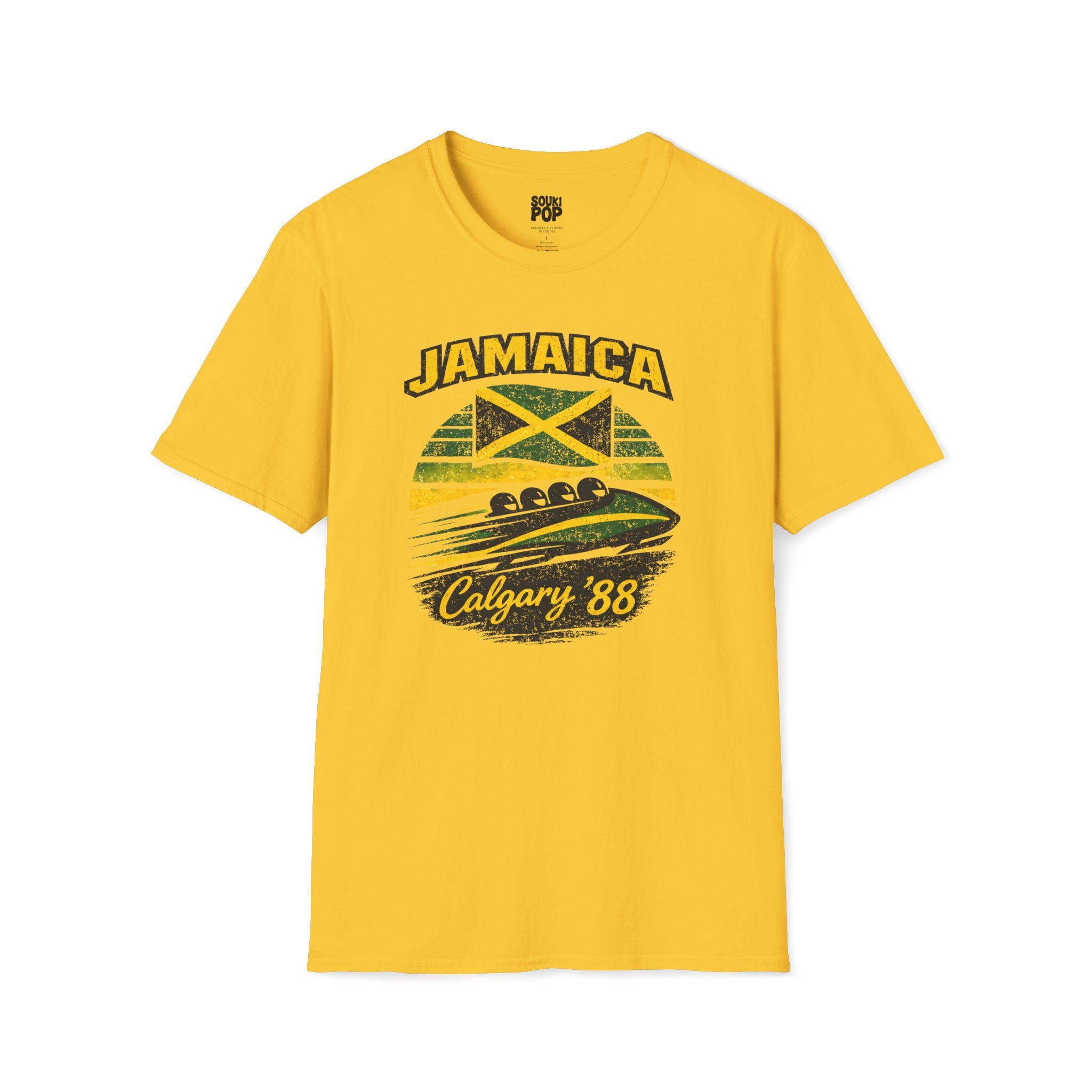 Vintage Jamaica Bobsled Calgary 1988 – Graphic T-Shirt