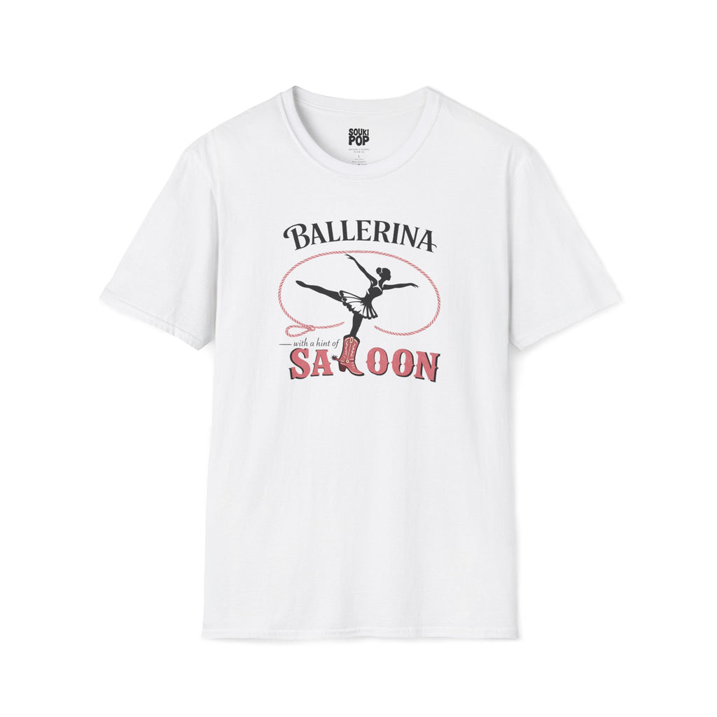 Ballerina with a Hint of Saloon – Graphic T-Shirt