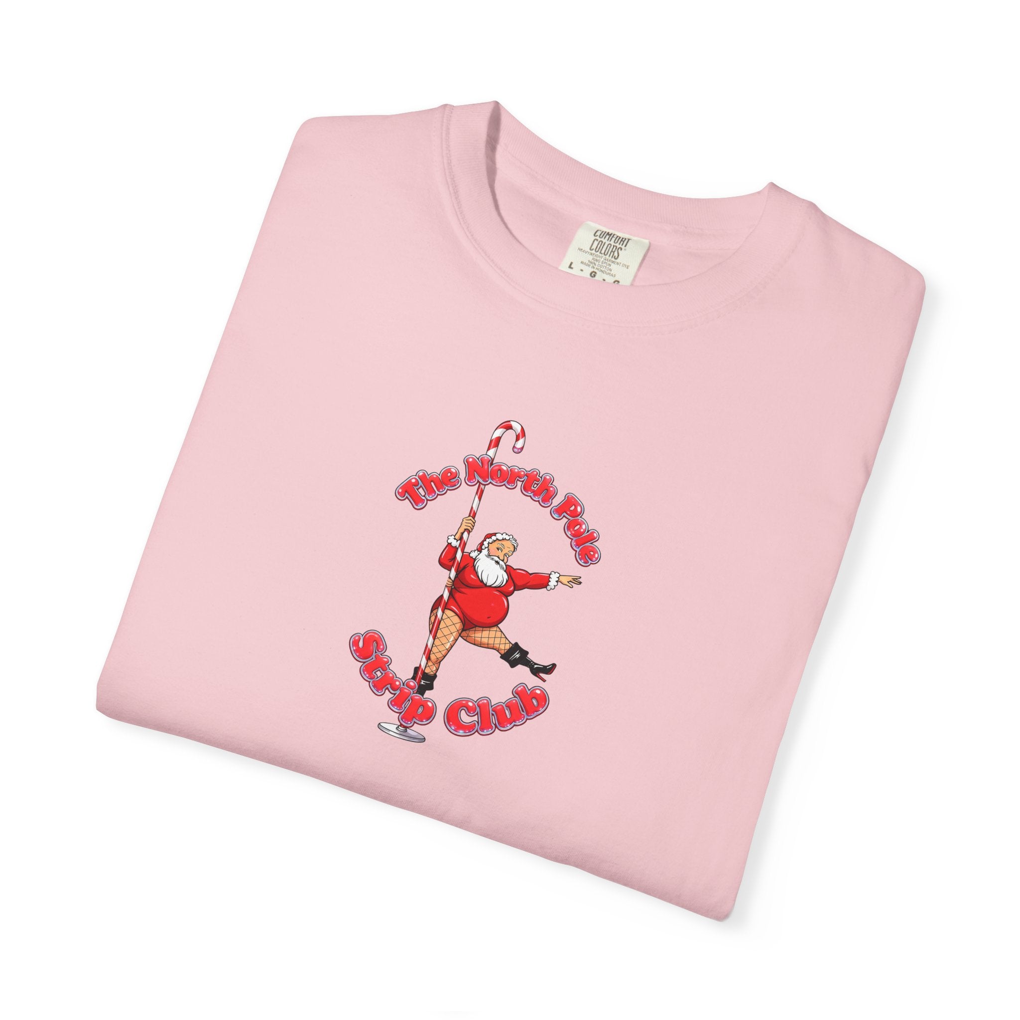 Graphic Tee: North Pole Stripper