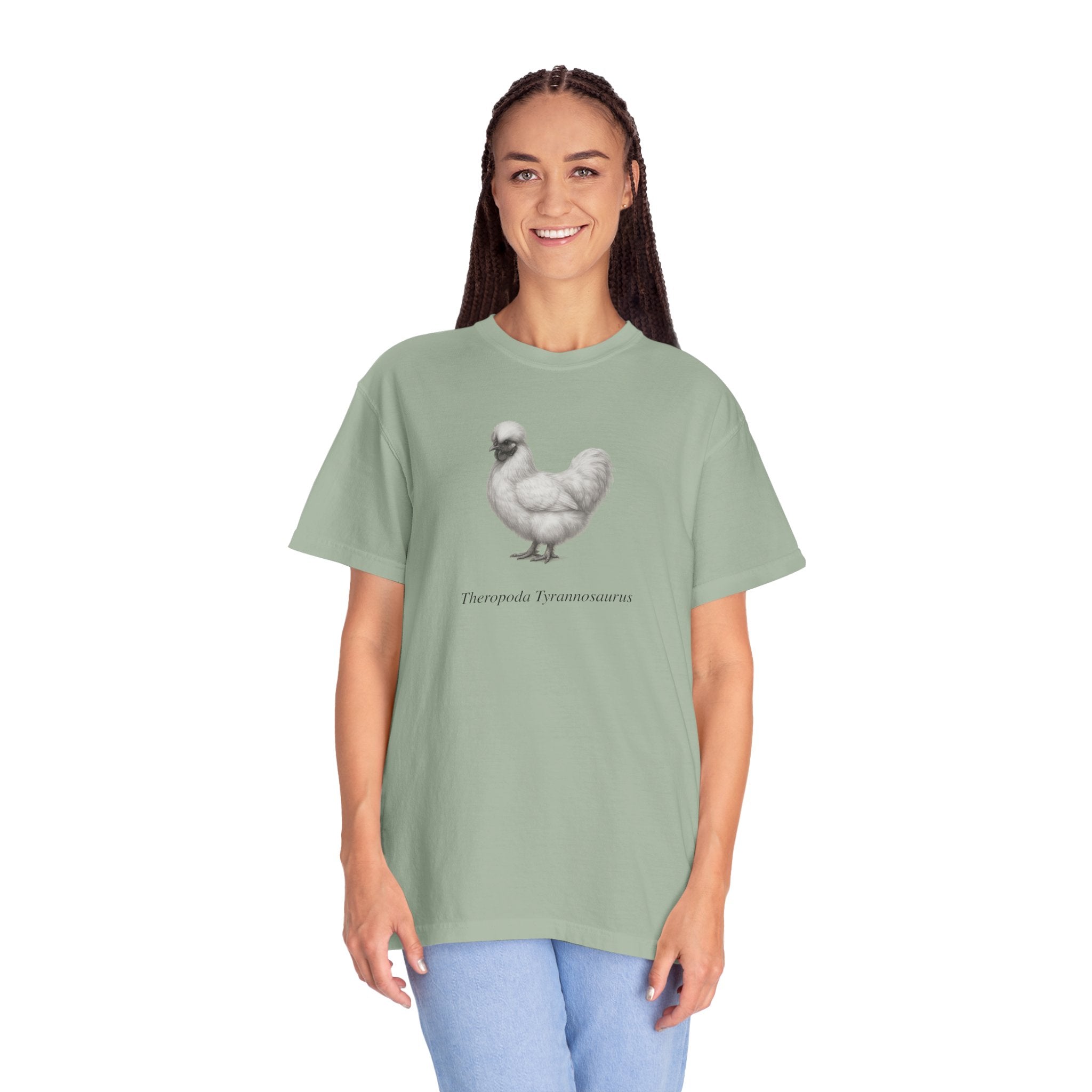 Graphic Tee: Chicken Dinosaur