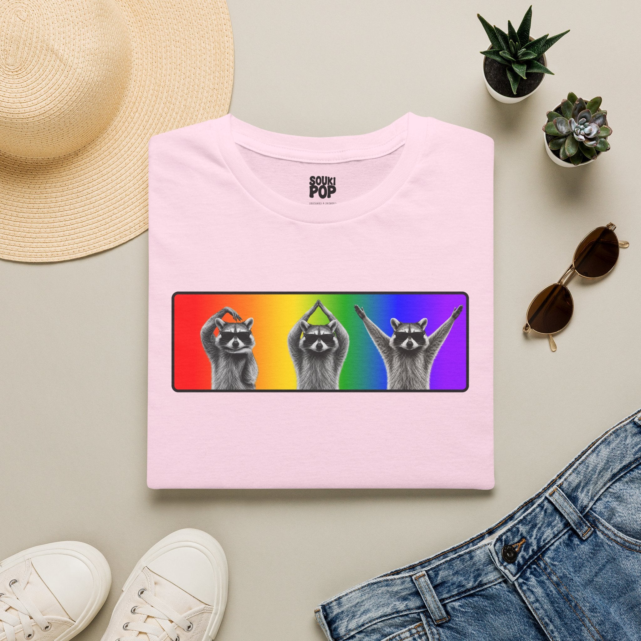 G-A-Y Raccoon Dance – T-Shirt