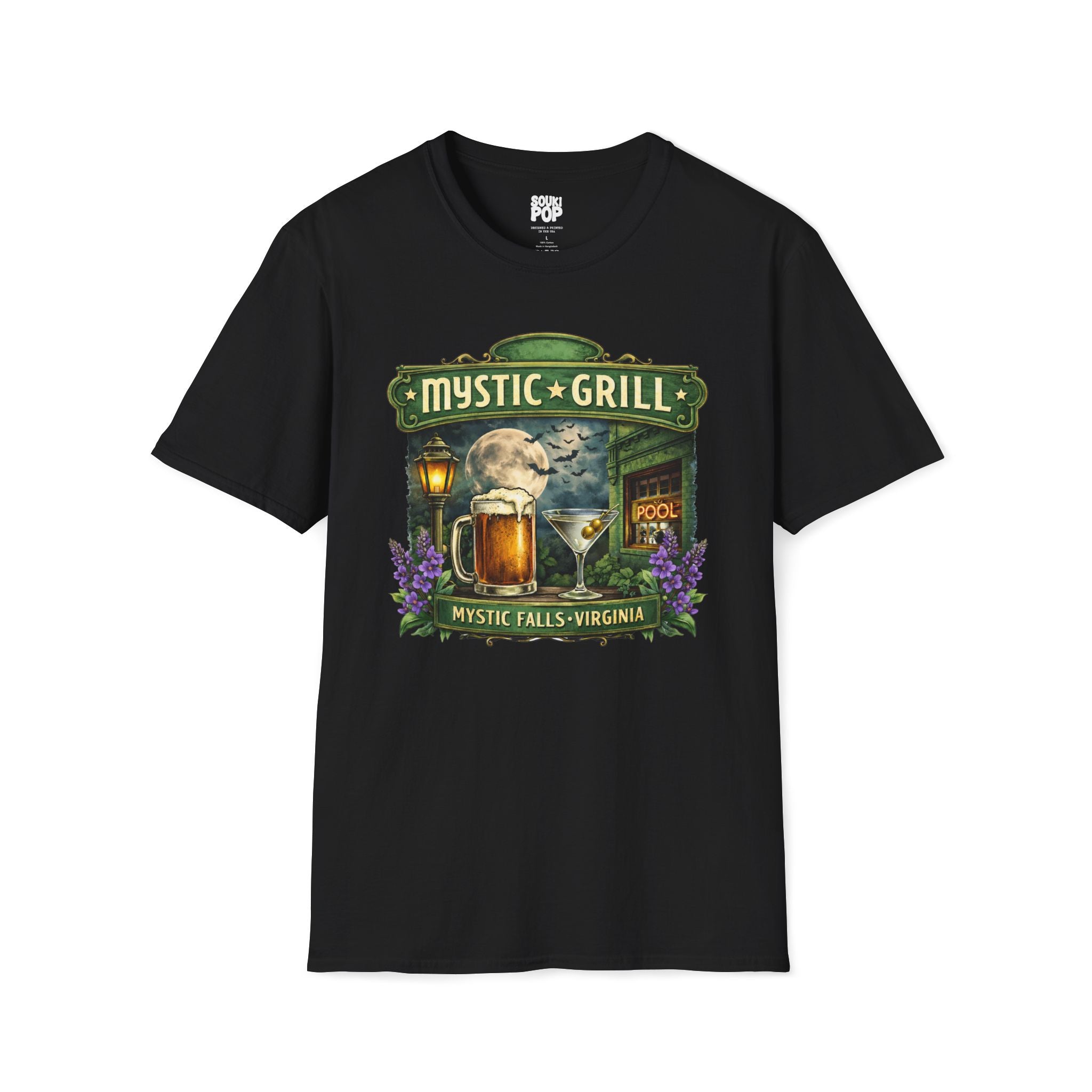 Vampire Diaries Mystic Grill – Graphic T-Shirt