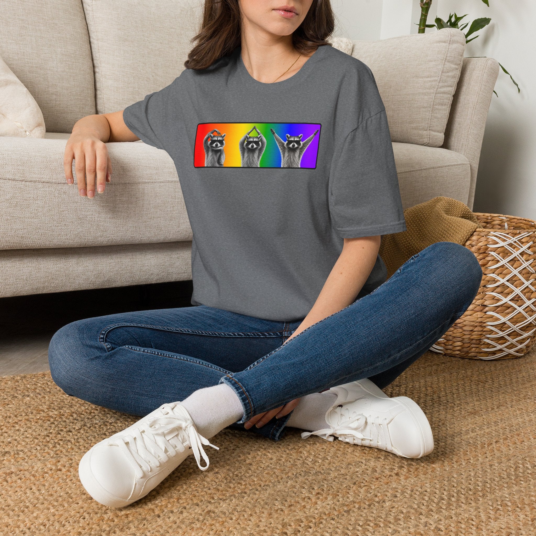 G-A-Y Raccoon Dance – T-Shirt