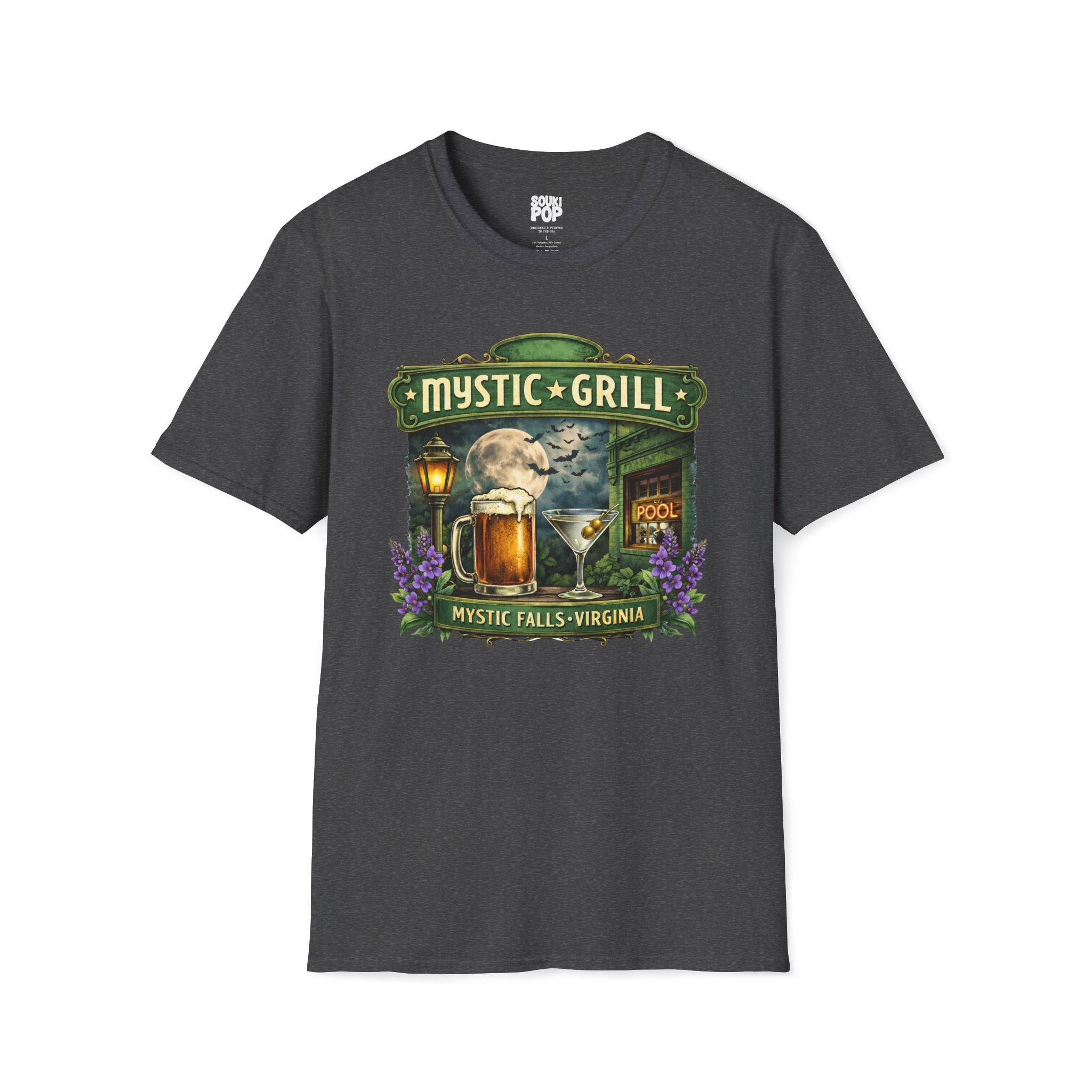Vampire Diaries Mystic Grill – Graphic T-Shirt