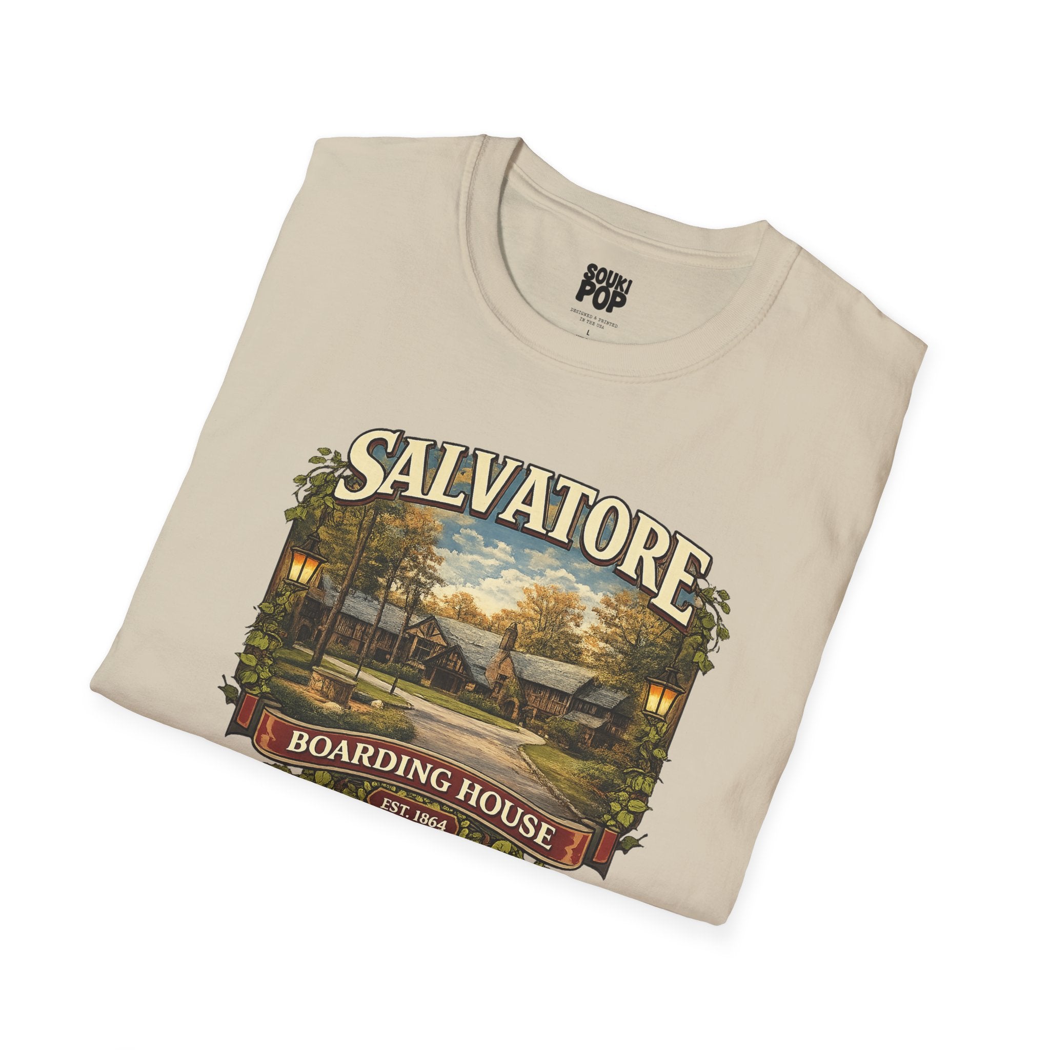 Vampire Diaries Salvatore Boarding House – Graphic T-Shirt