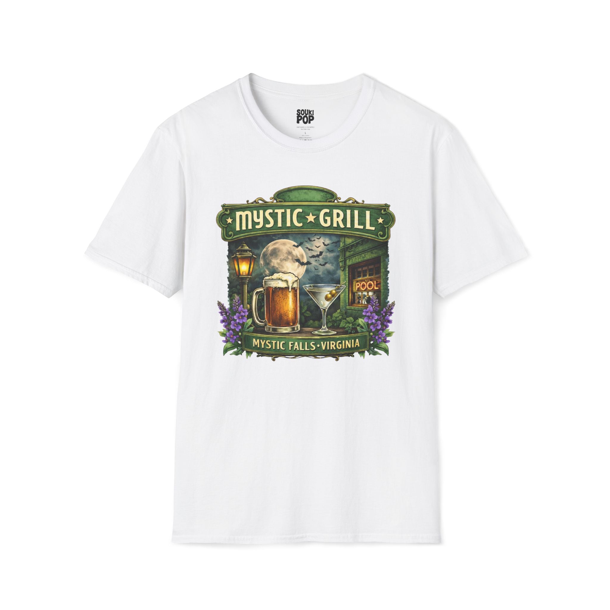 Vampire Diaries Mystic Grill – Graphic T-Shirt
