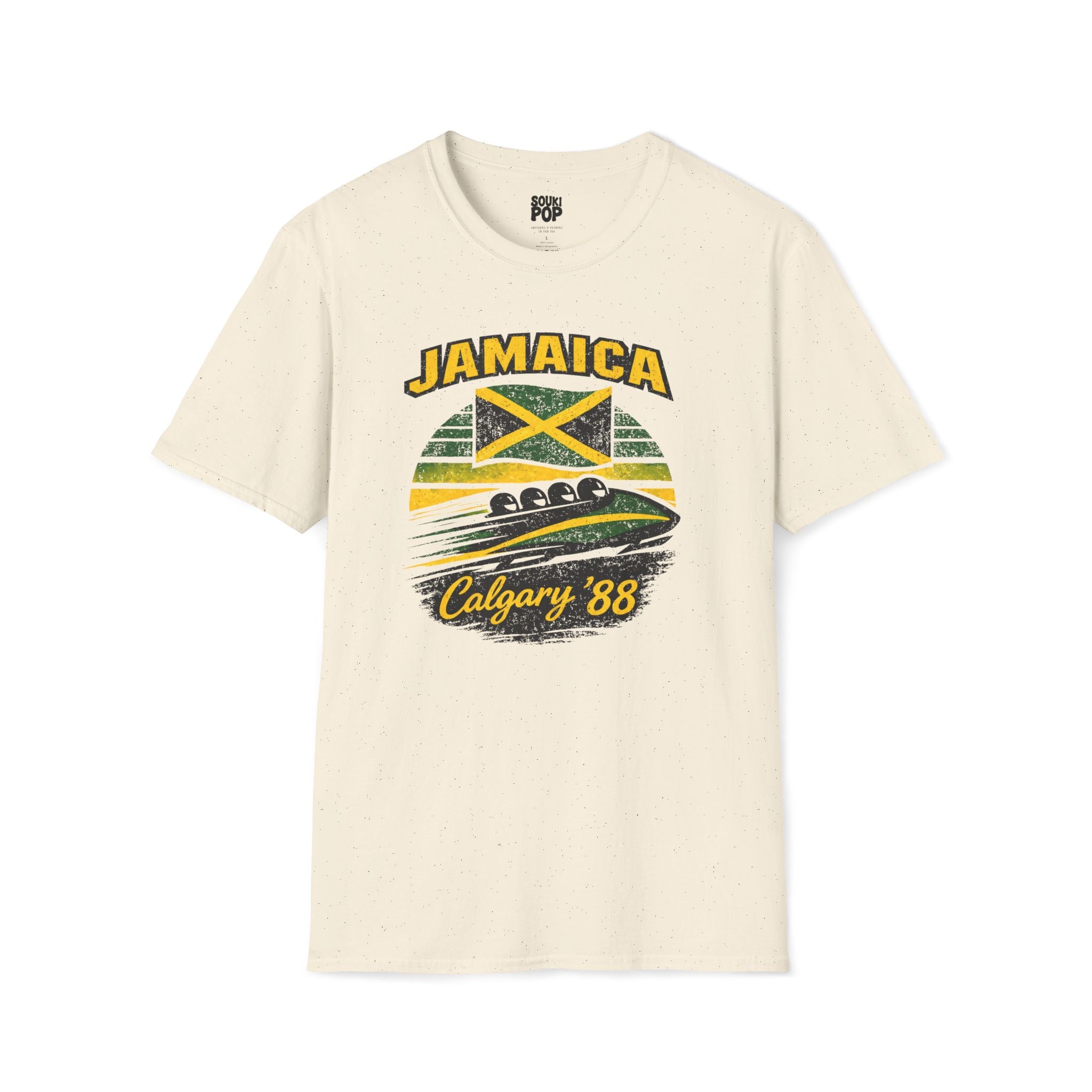 Vintage Jamaica Bobsled Calgary 1988 – Graphic T-Shirt