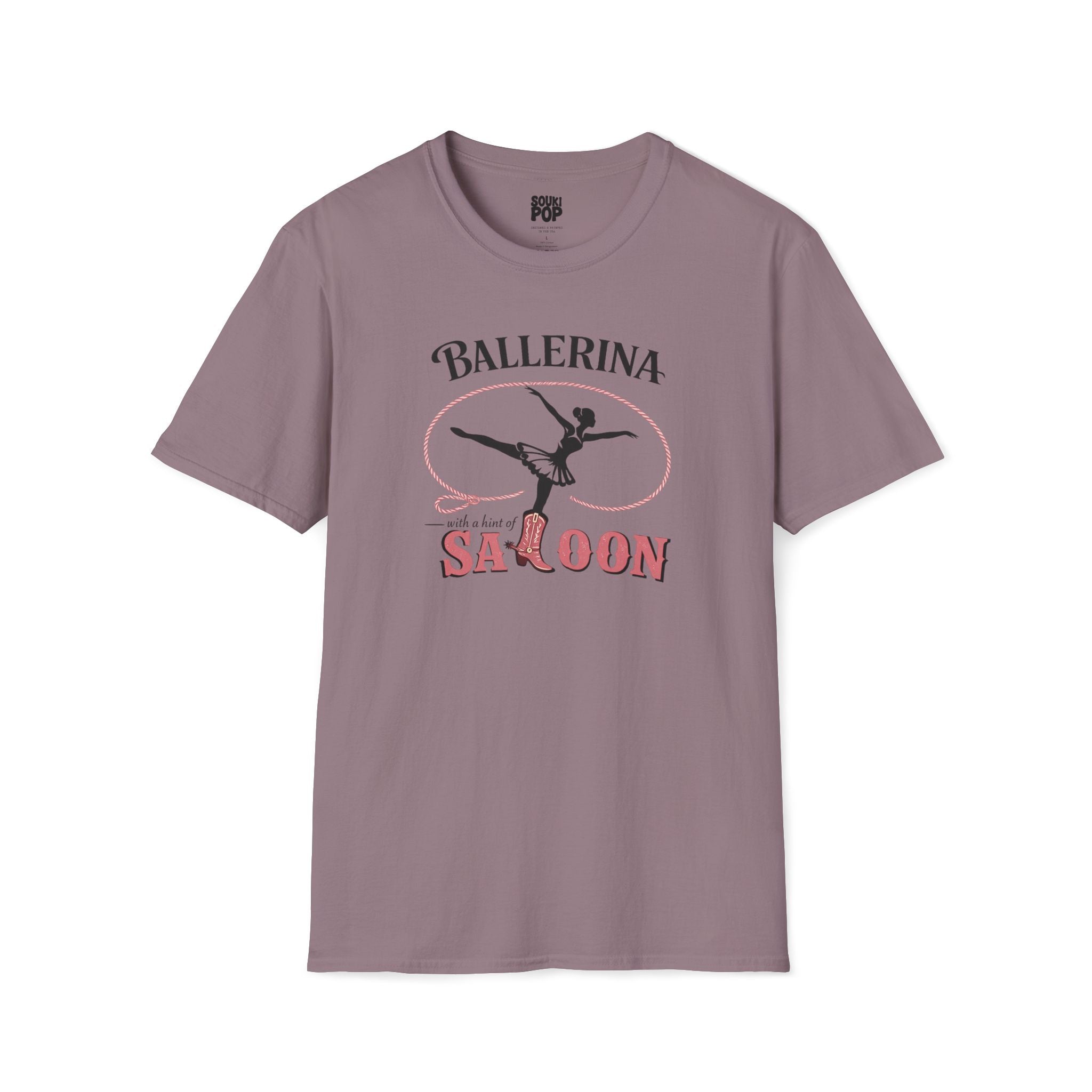 Ballerina with a Hint of Saloon – Graphic T-Shirt