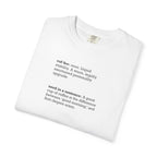 Vocab Lesson Tee: Coffee