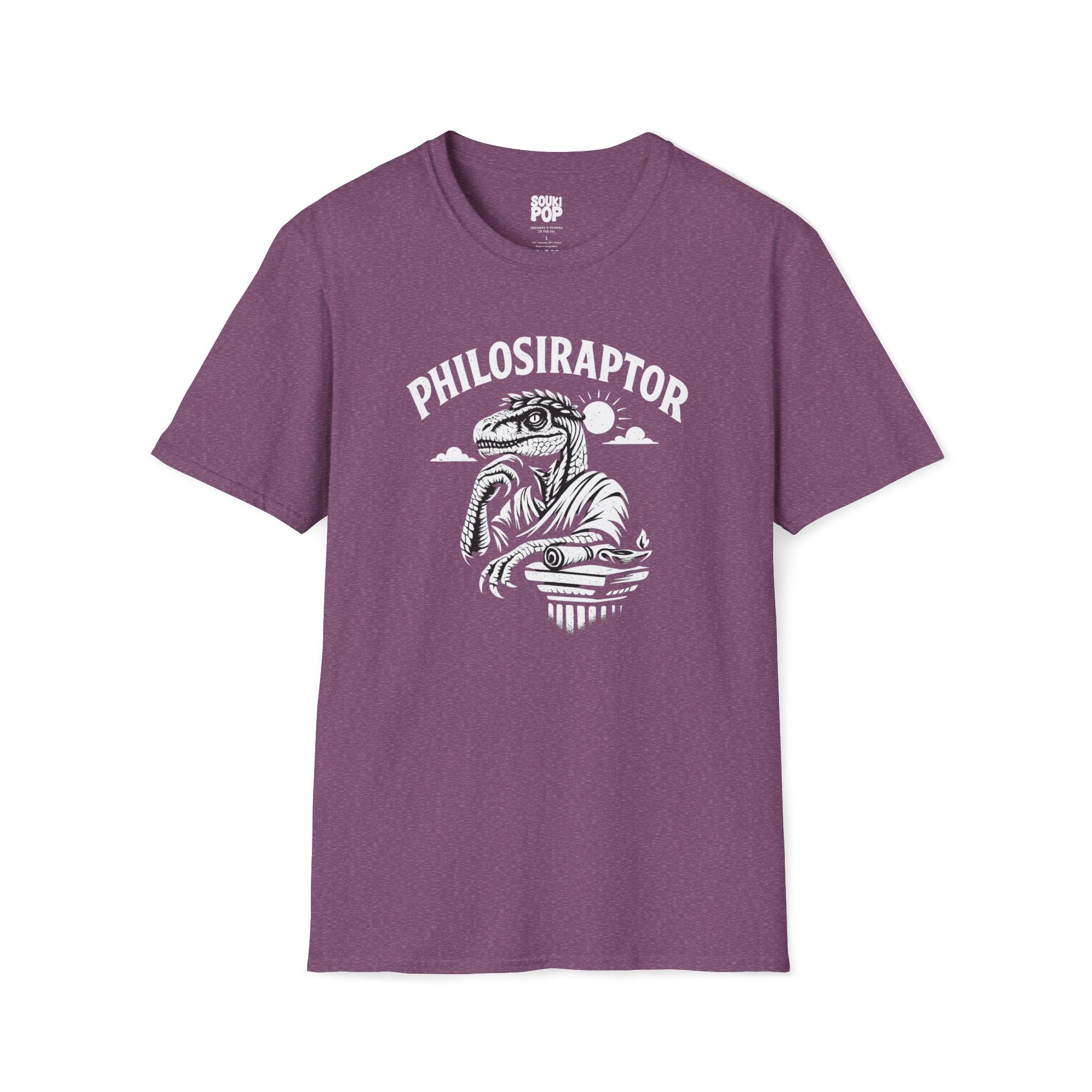 Velociraptor Philosopher – Graphic T-Shirt