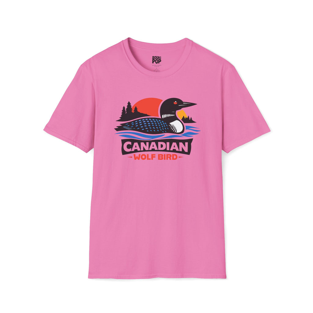 Heated Rivalry: Canadian Wolf Bird – Graphic T-Shirt