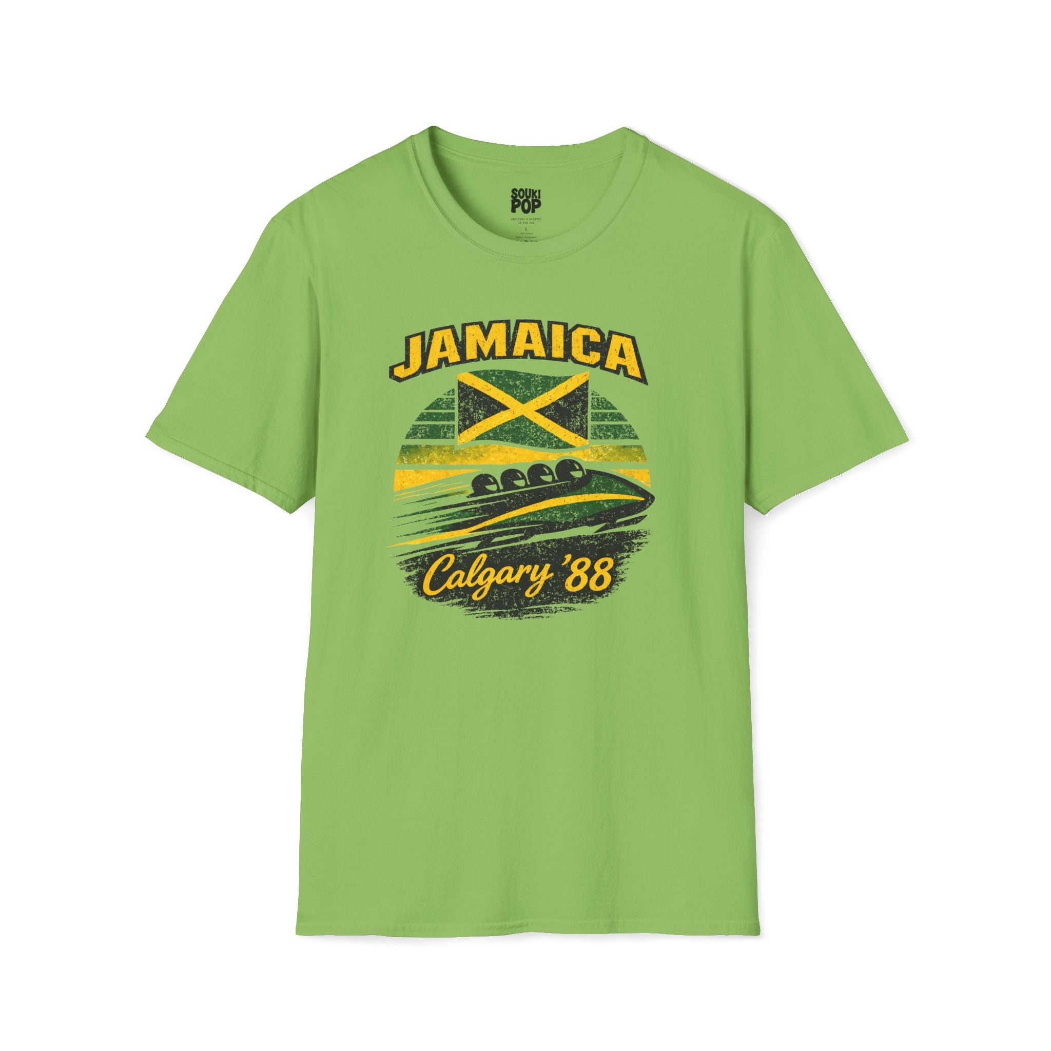 Vintage Jamaica Bobsled Calgary 1988 – Graphic T-Shirt