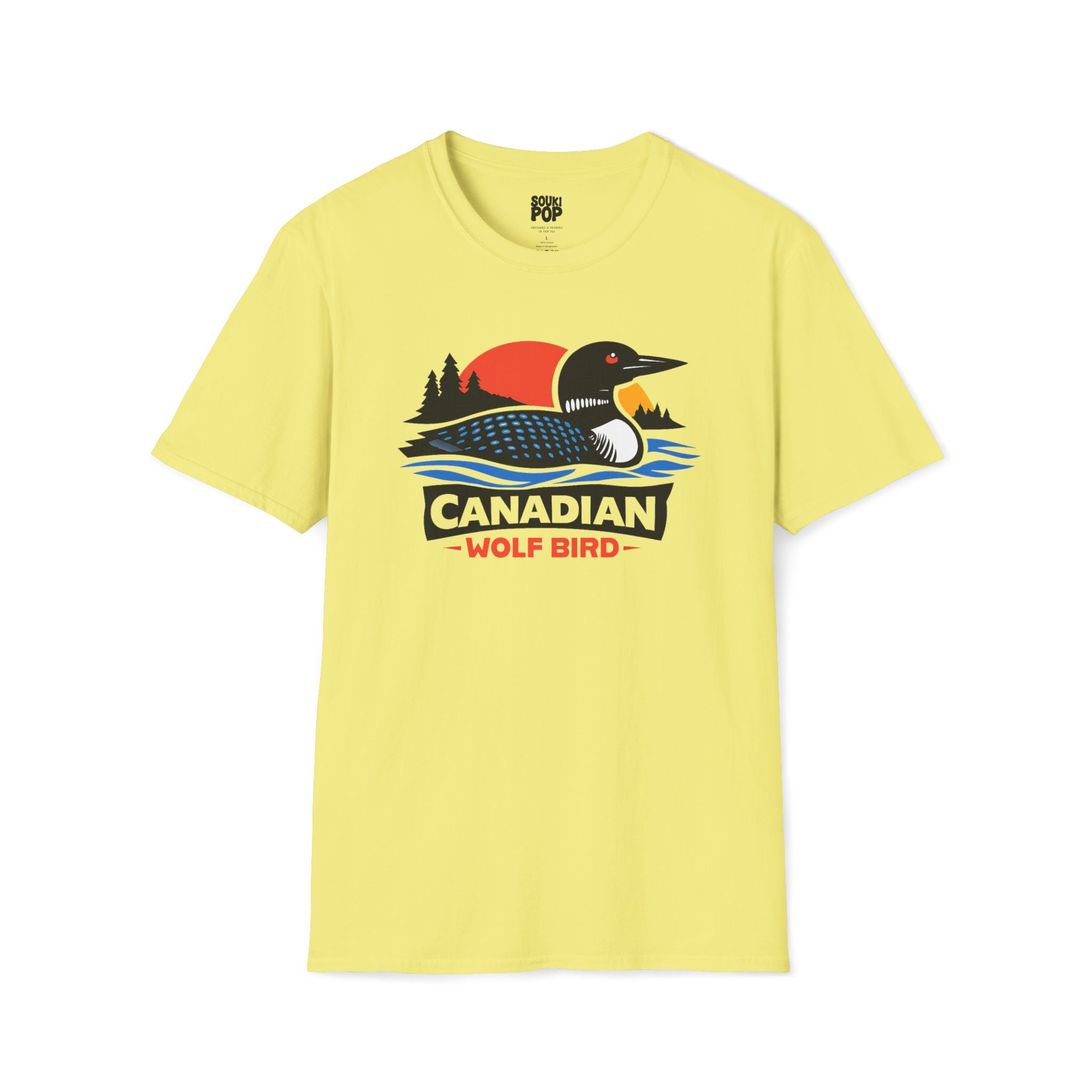 Heated Rivalry: Canadian Wolf Bird – Graphic T-Shirt