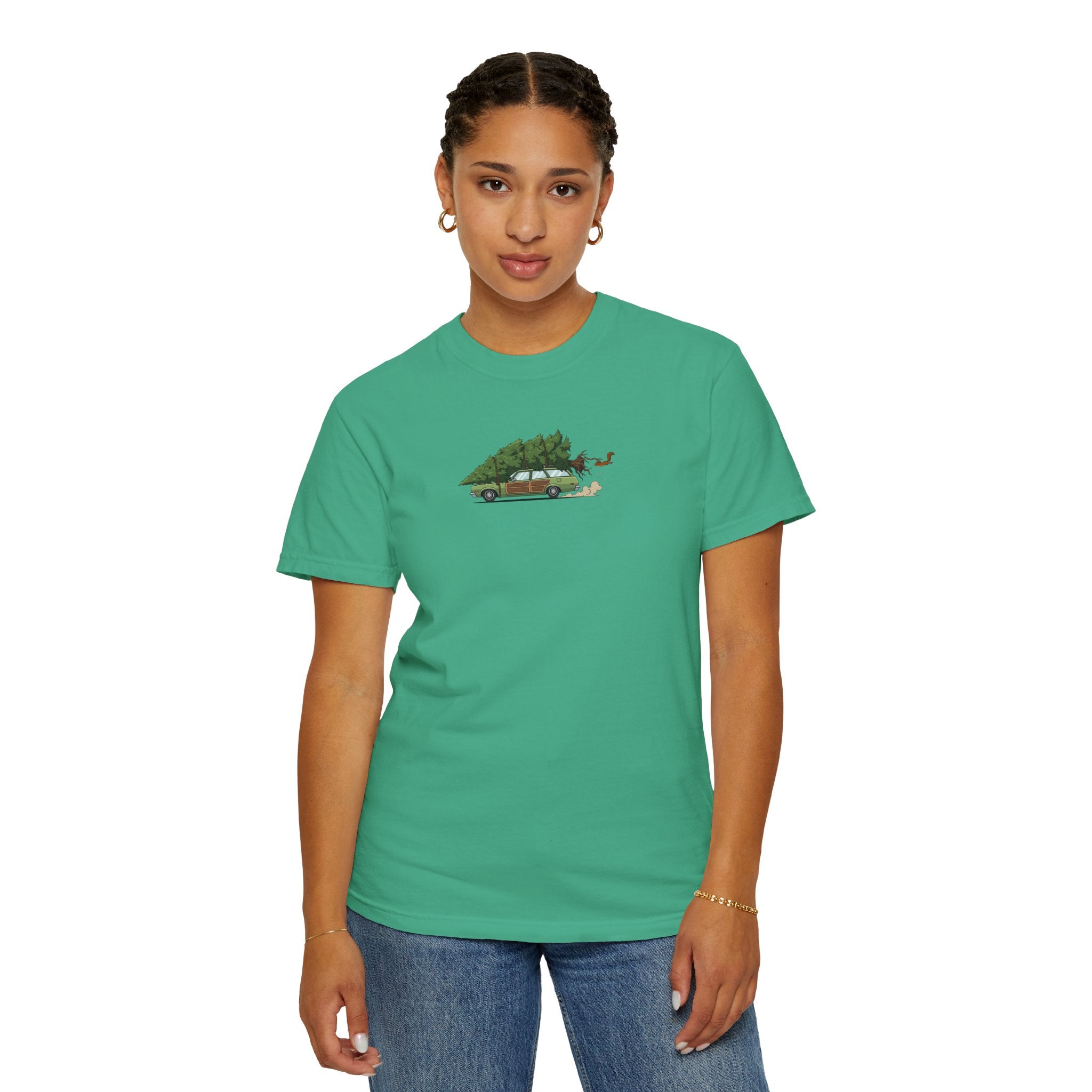 Graphic Tee: Christmas Vacation Station Wagon