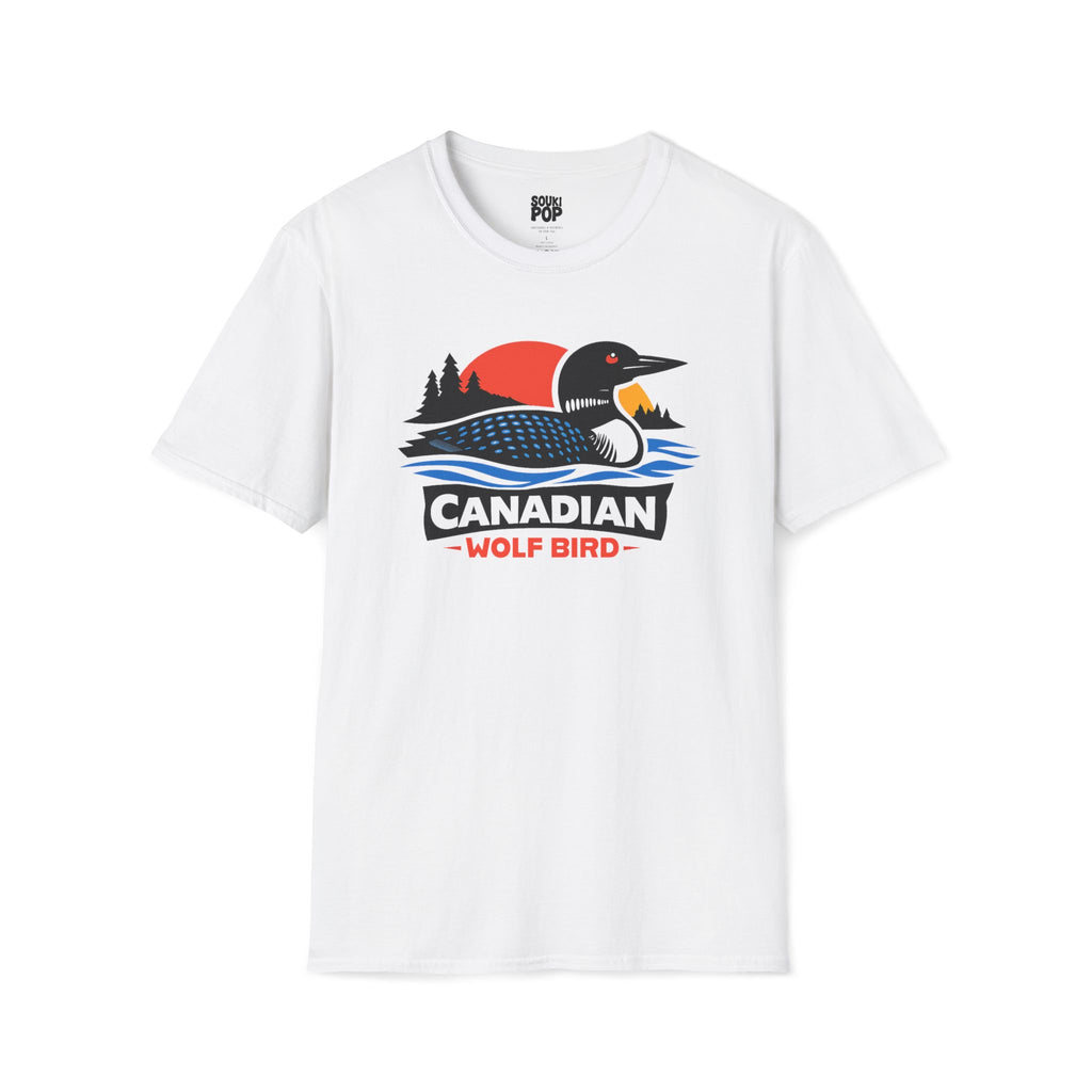 Heated Rivalry: Canadian Wolf Bird – Graphic T-Shirt