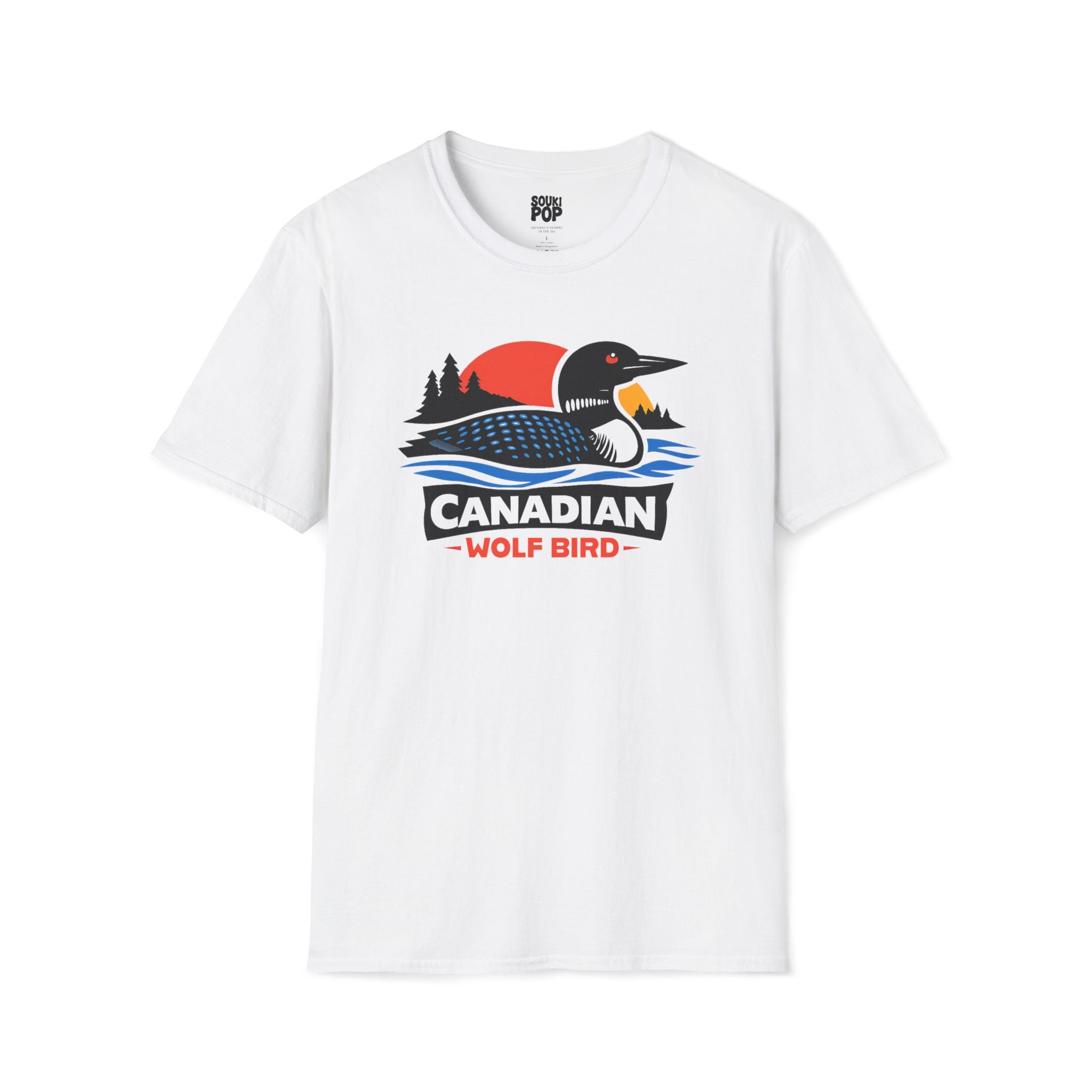 Heated Rivalry: Canadian Wolf Bird – Graphic T-Shirt