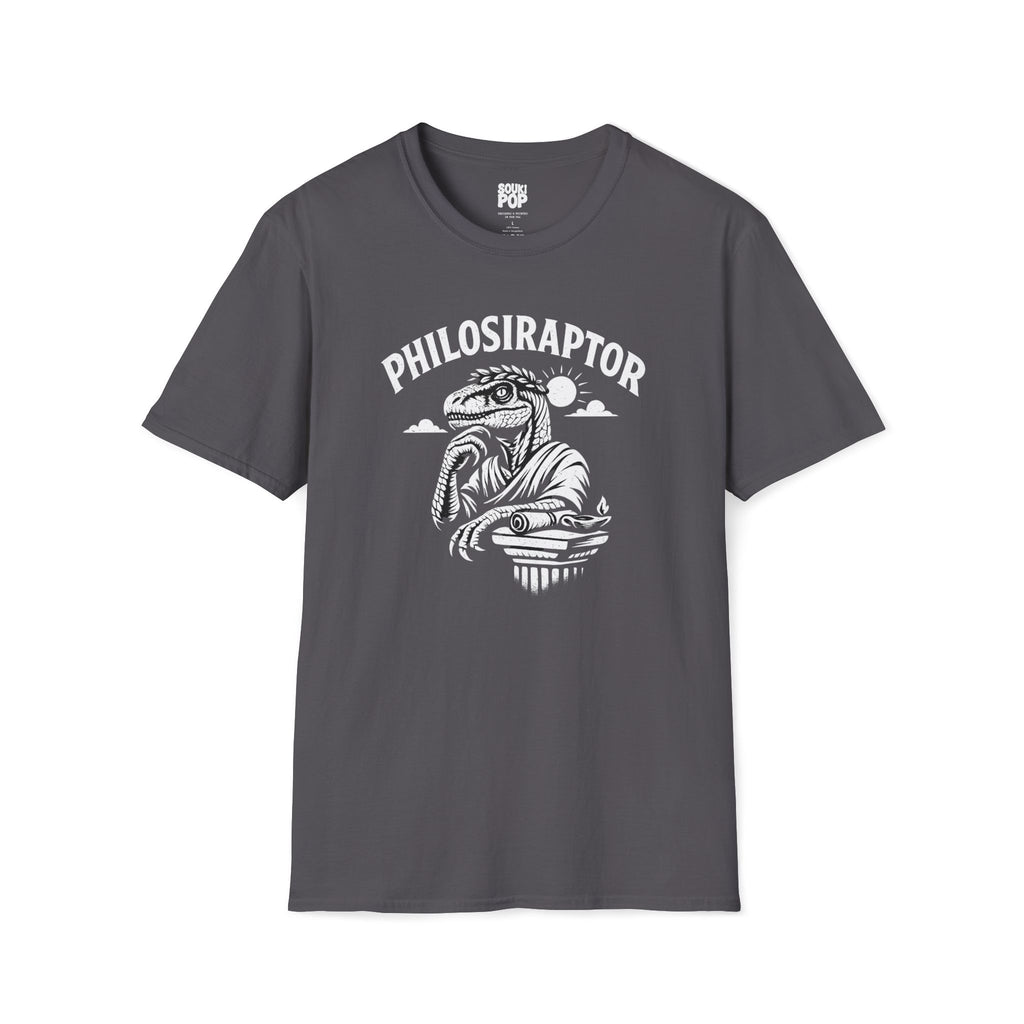 Velociraptor Philosopher – Graphic T-Shirt