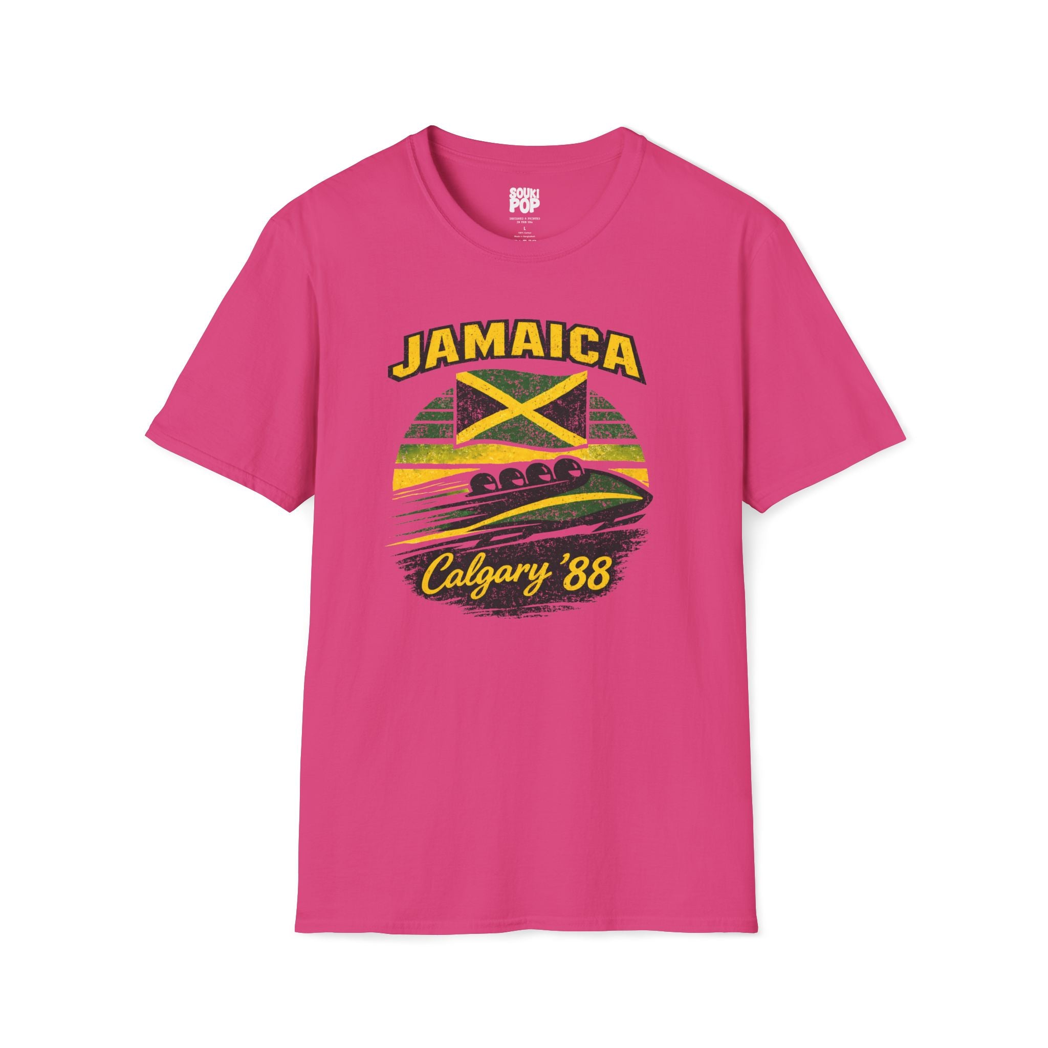Vintage Jamaica Bobsled Calgary 1988 – Graphic T-Shirt
