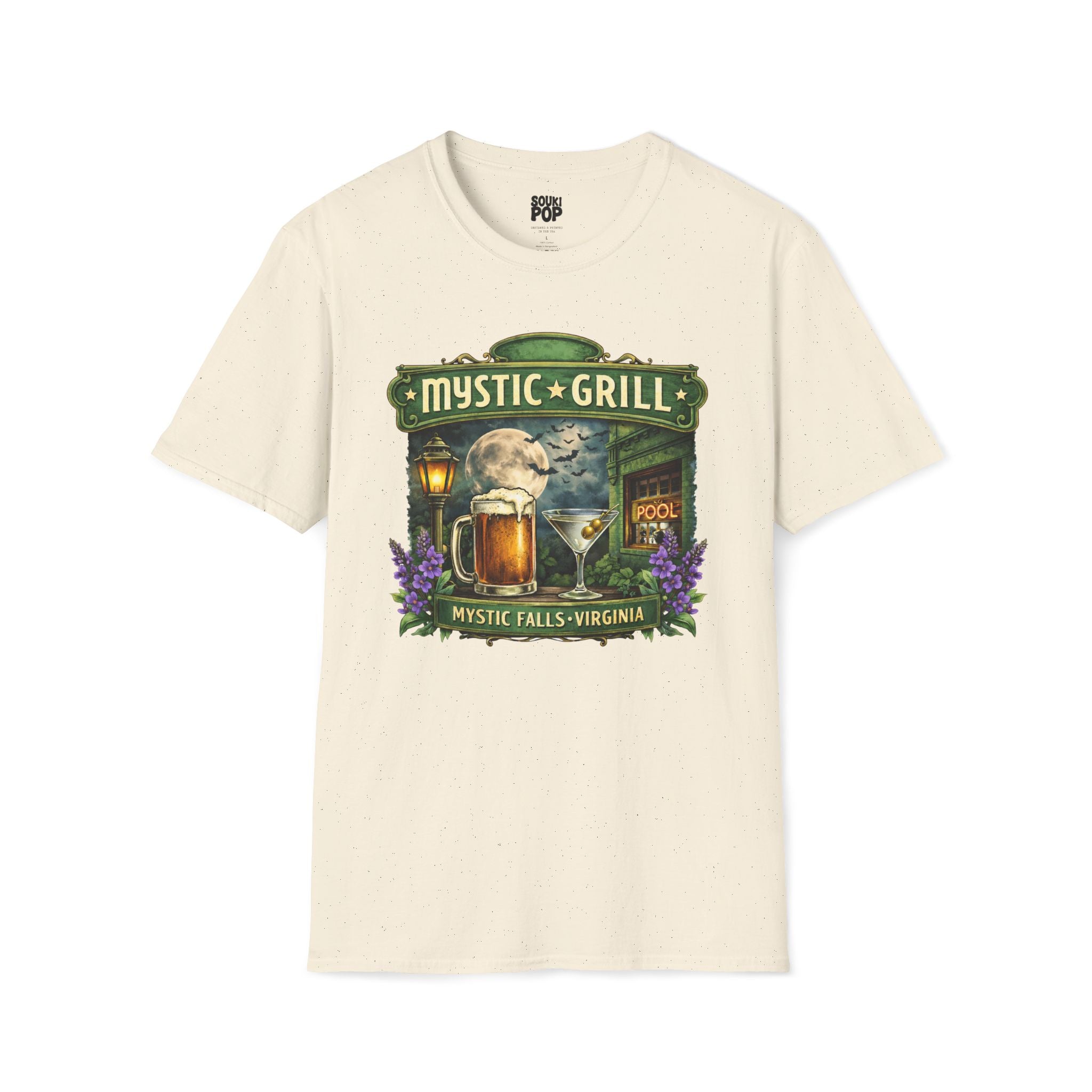Vampire Diaries Mystic Grill – Graphic T-Shirt