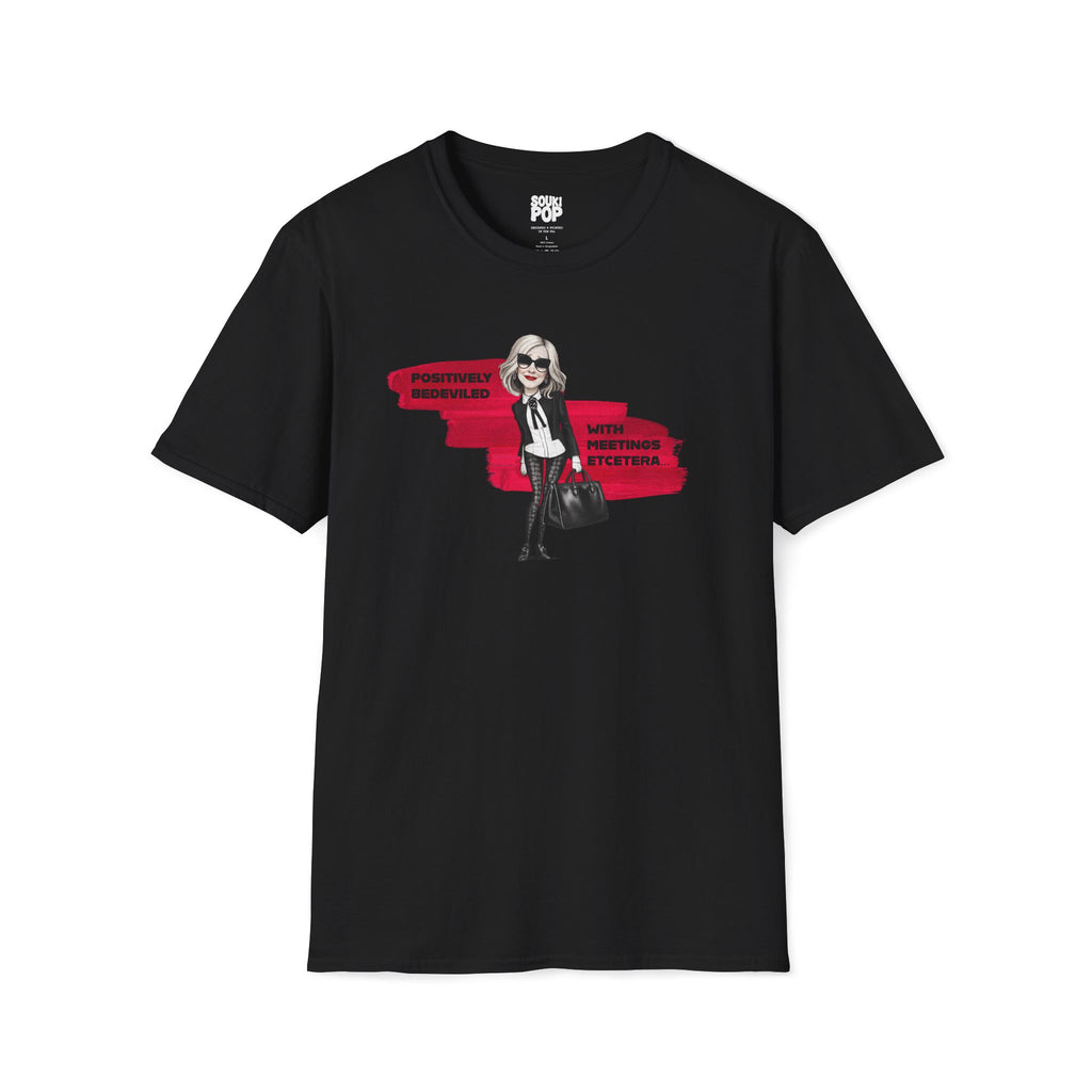 Schitt's Creek Moira Rose Bedeviled With Meetings – Graphic T-Shirt
