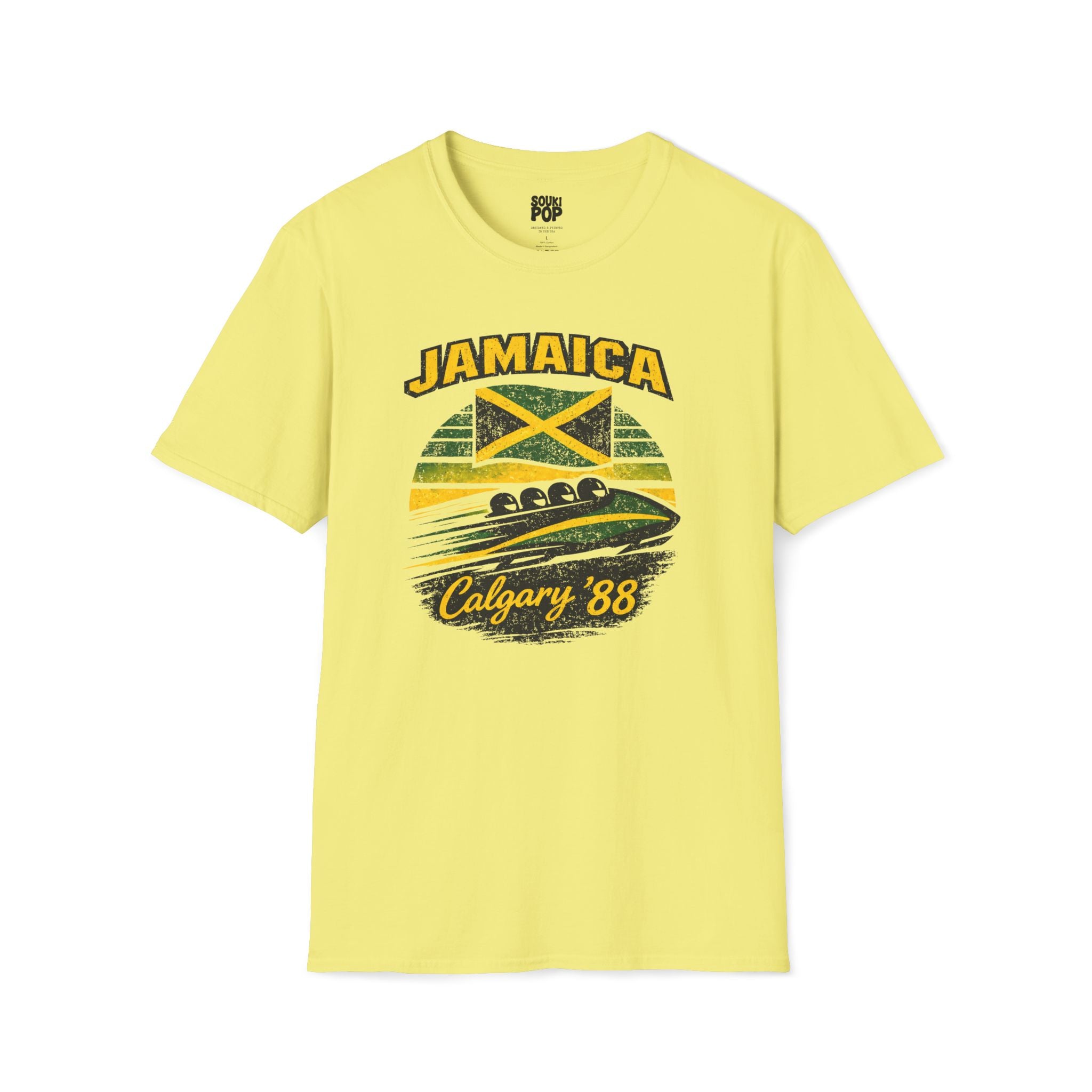 Vintage Jamaica Bobsled Calgary 1988 – Graphic T-Shirt