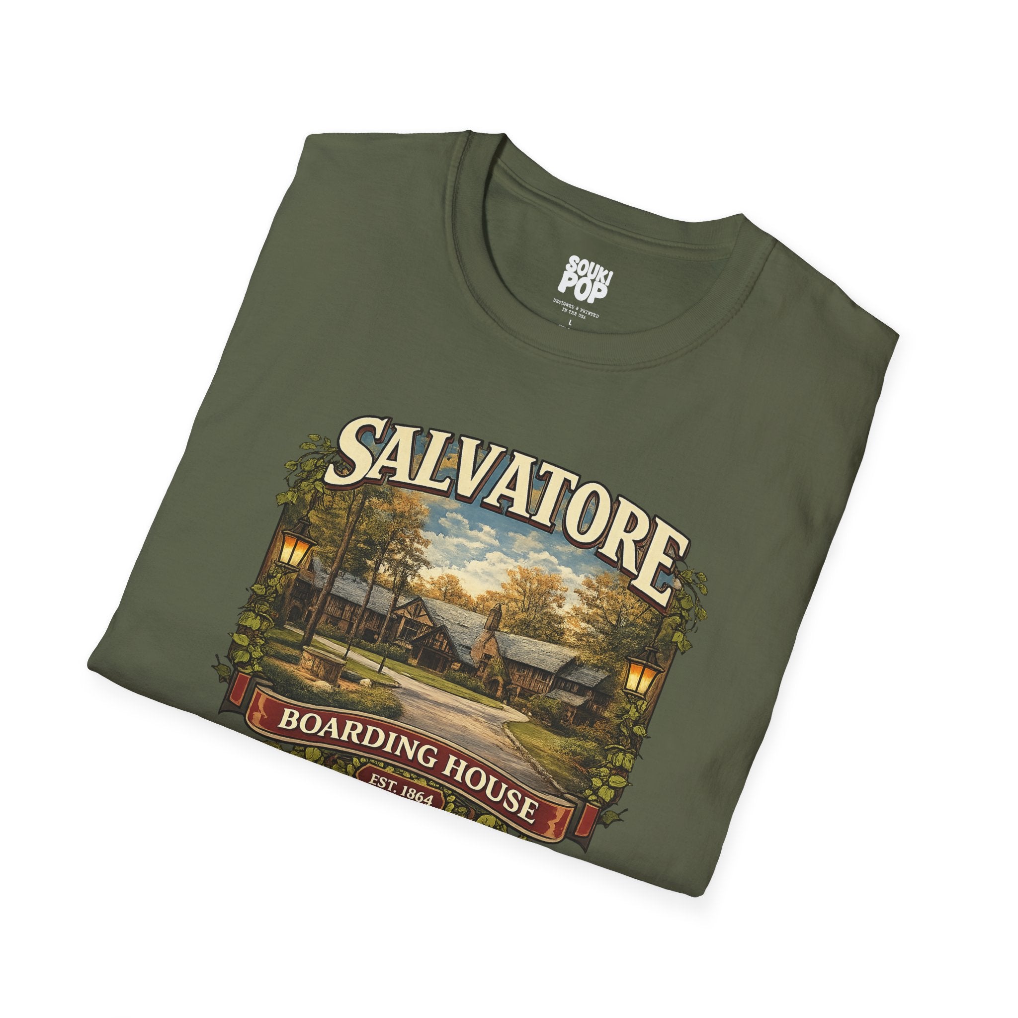 Vampire Diaries Salvatore Boarding House – Graphic T-Shirt