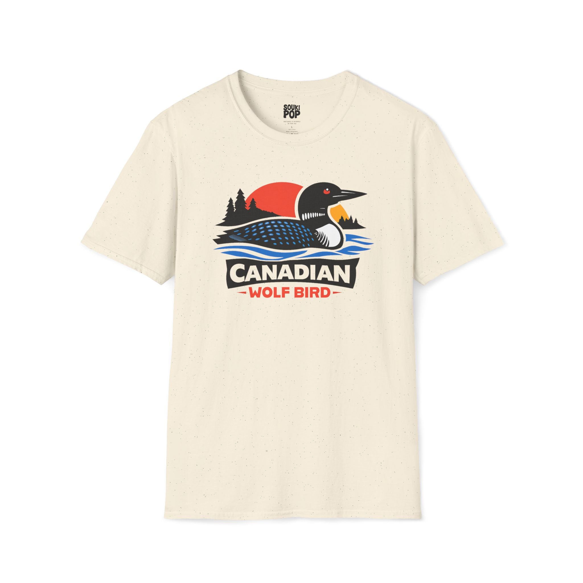 Heated Rivalry: Canadian Wolf Bird – Graphic T-Shirt