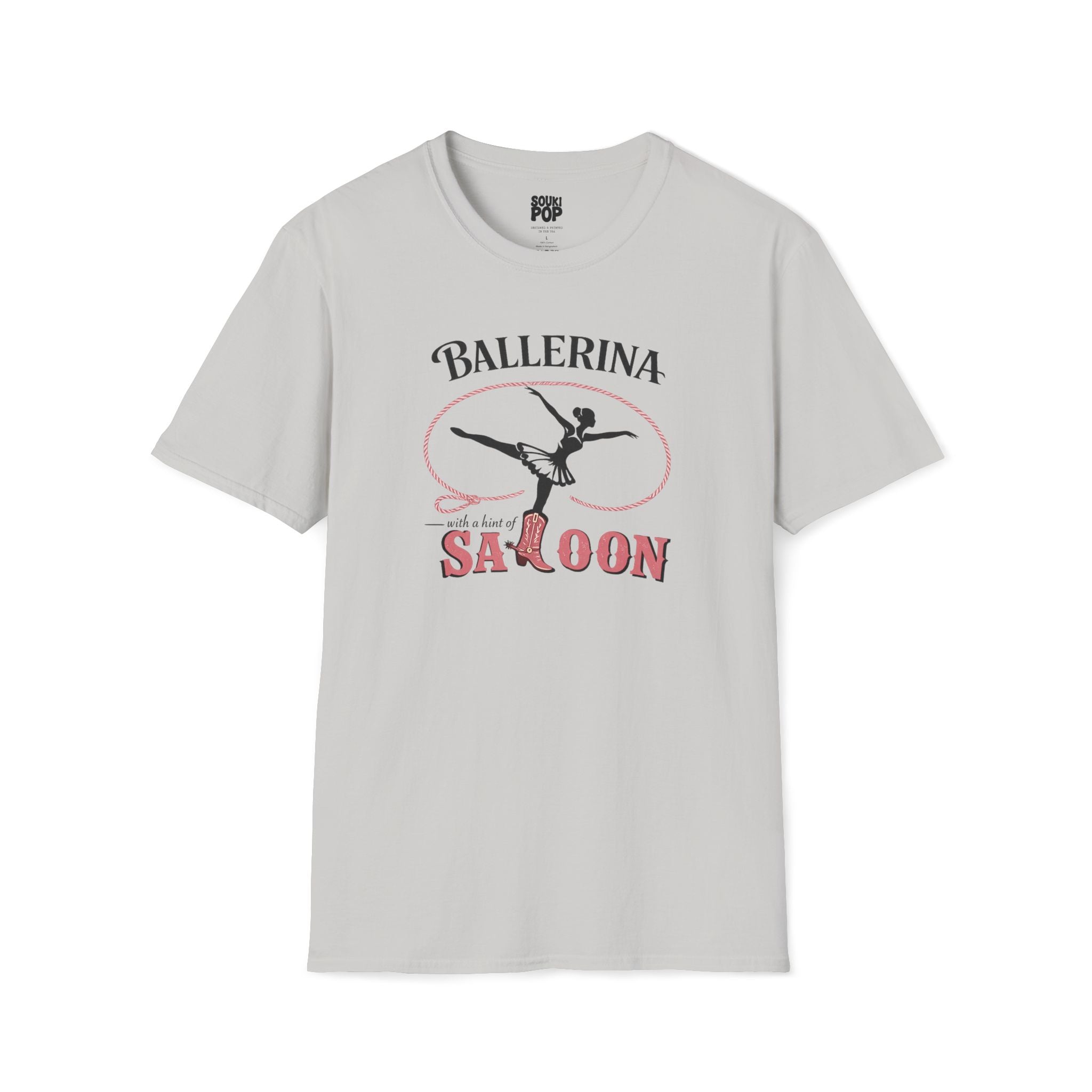 Ballerina with a Hint of Saloon – Graphic T-Shirt