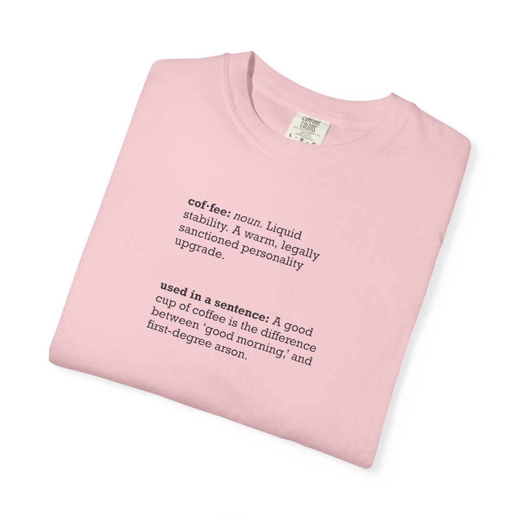 Vocab Lesson Tee: Coffee