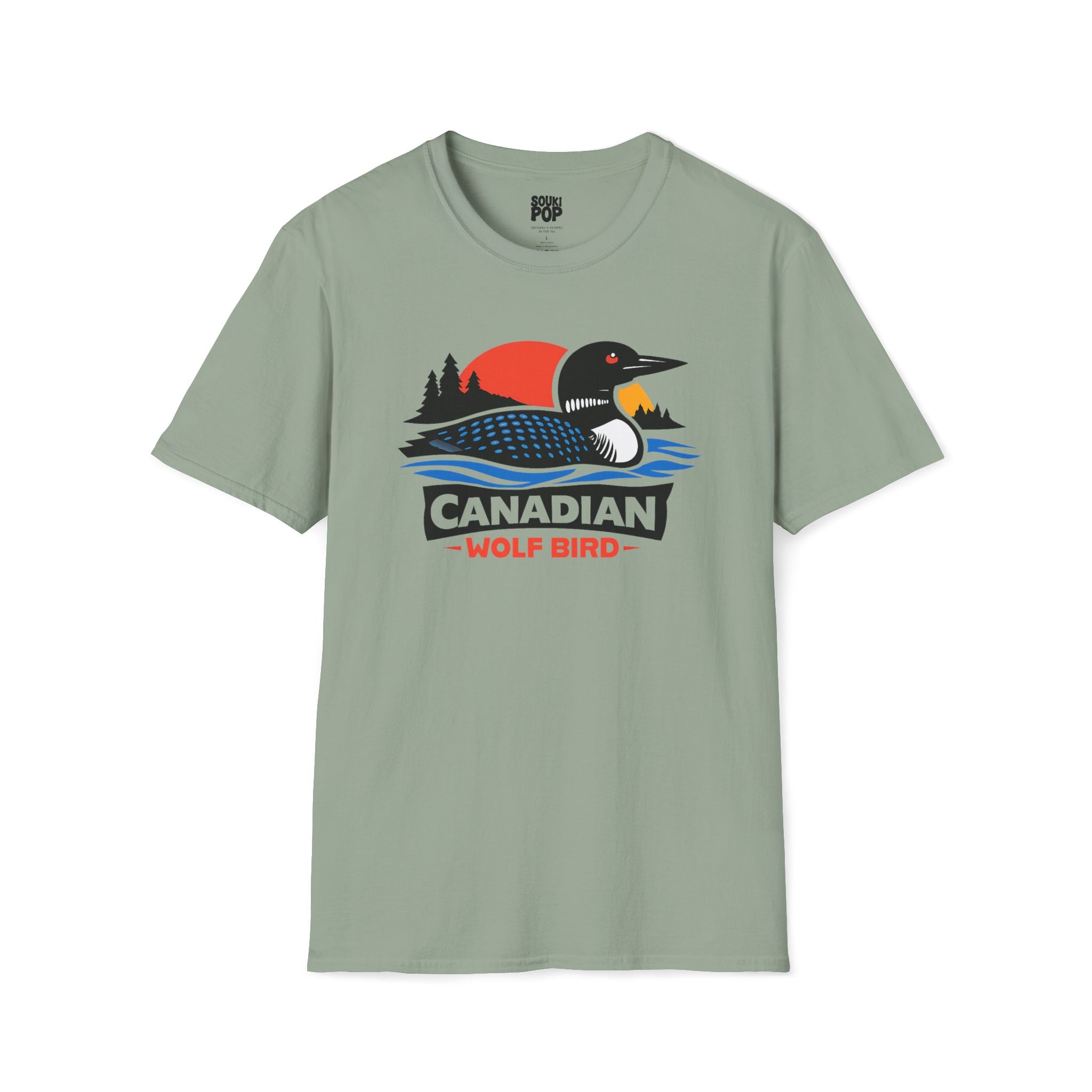 Heated Rivalry: Canadian Wolf Bird – Graphic T-Shirt