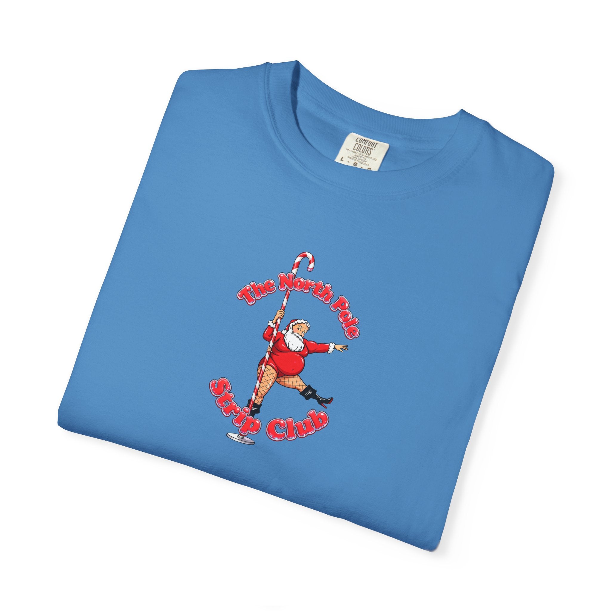 Graphic Tee: North Pole Stripper