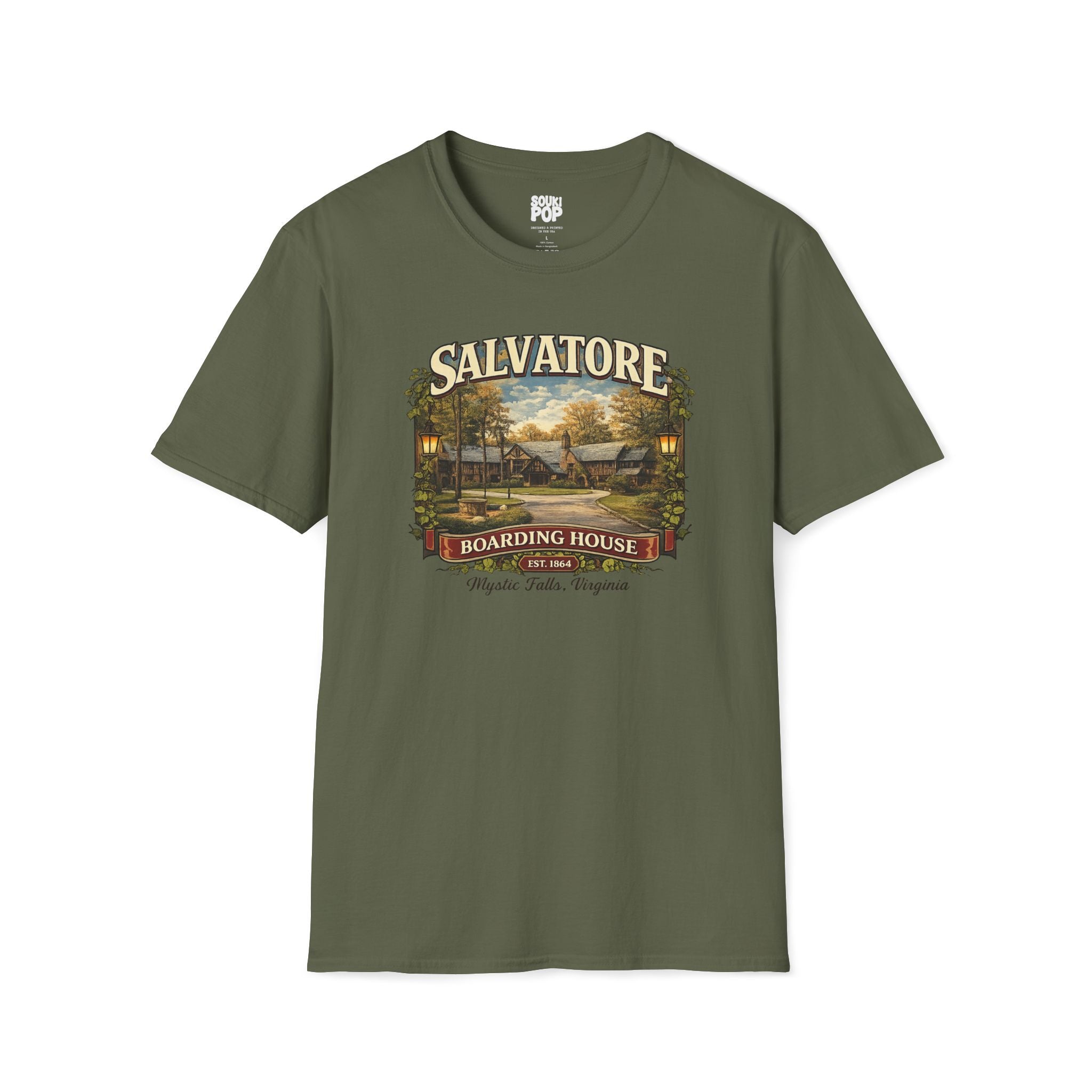 Vampire Diaries Salvatore Boarding House – Graphic T-Shirt
