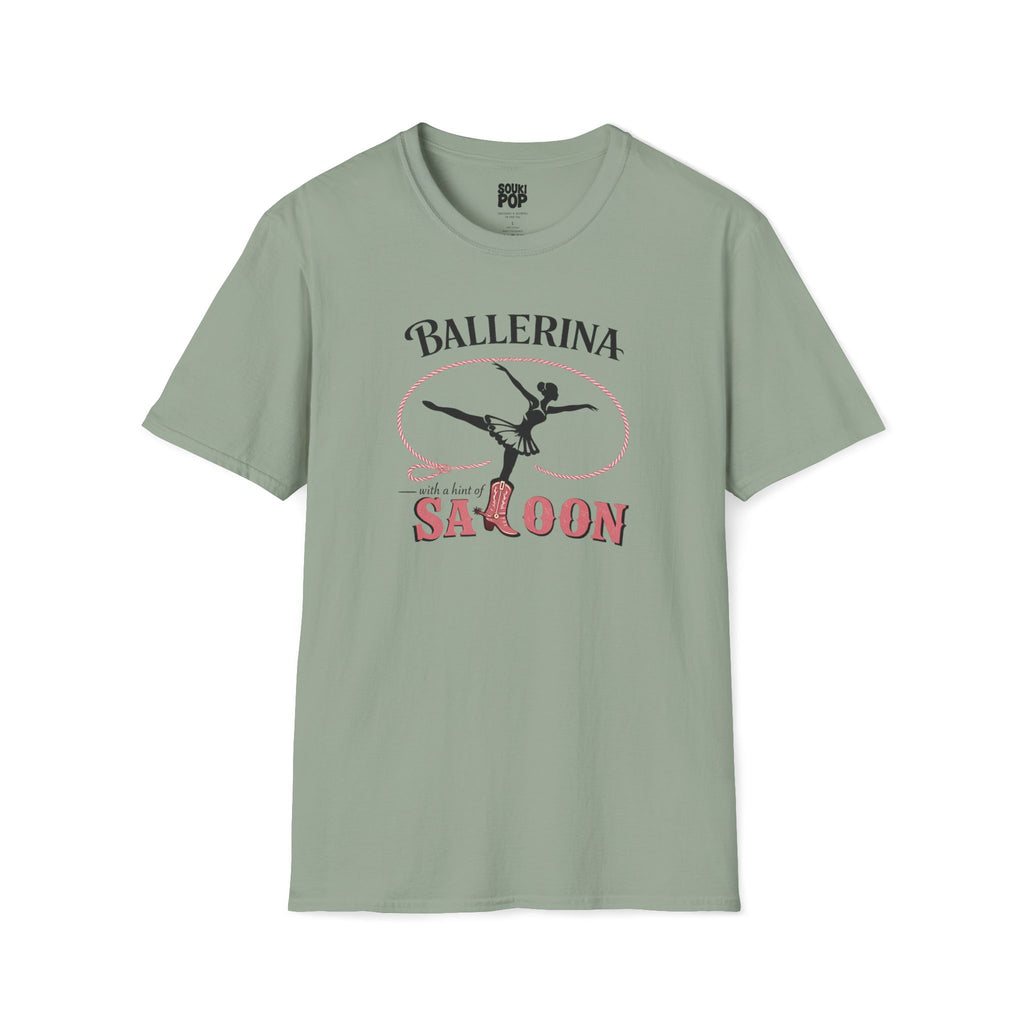 Ballerina with a Hint of Saloon – Graphic T-Shirt