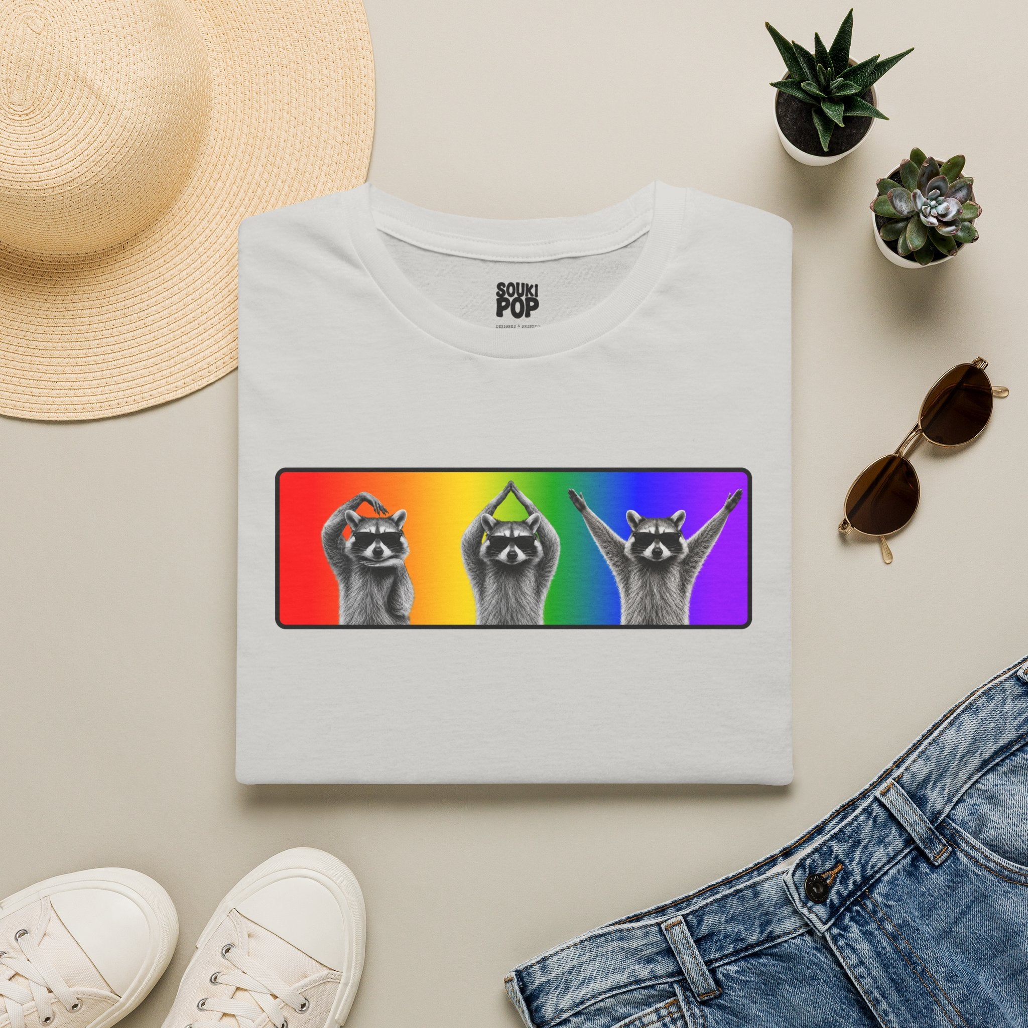 G-A-Y Raccoon Dance – T-Shirt