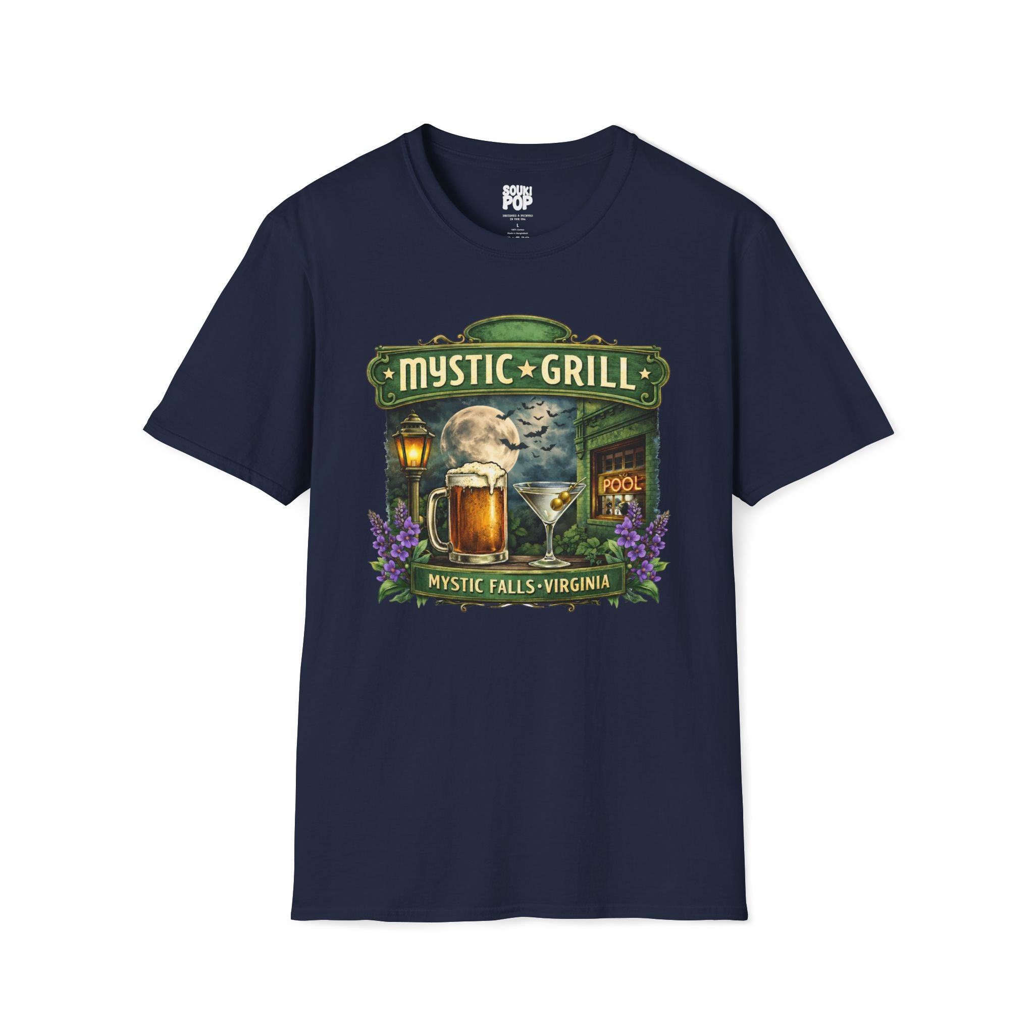Vampire Diaries Mystic Grill – Graphic T-Shirt
