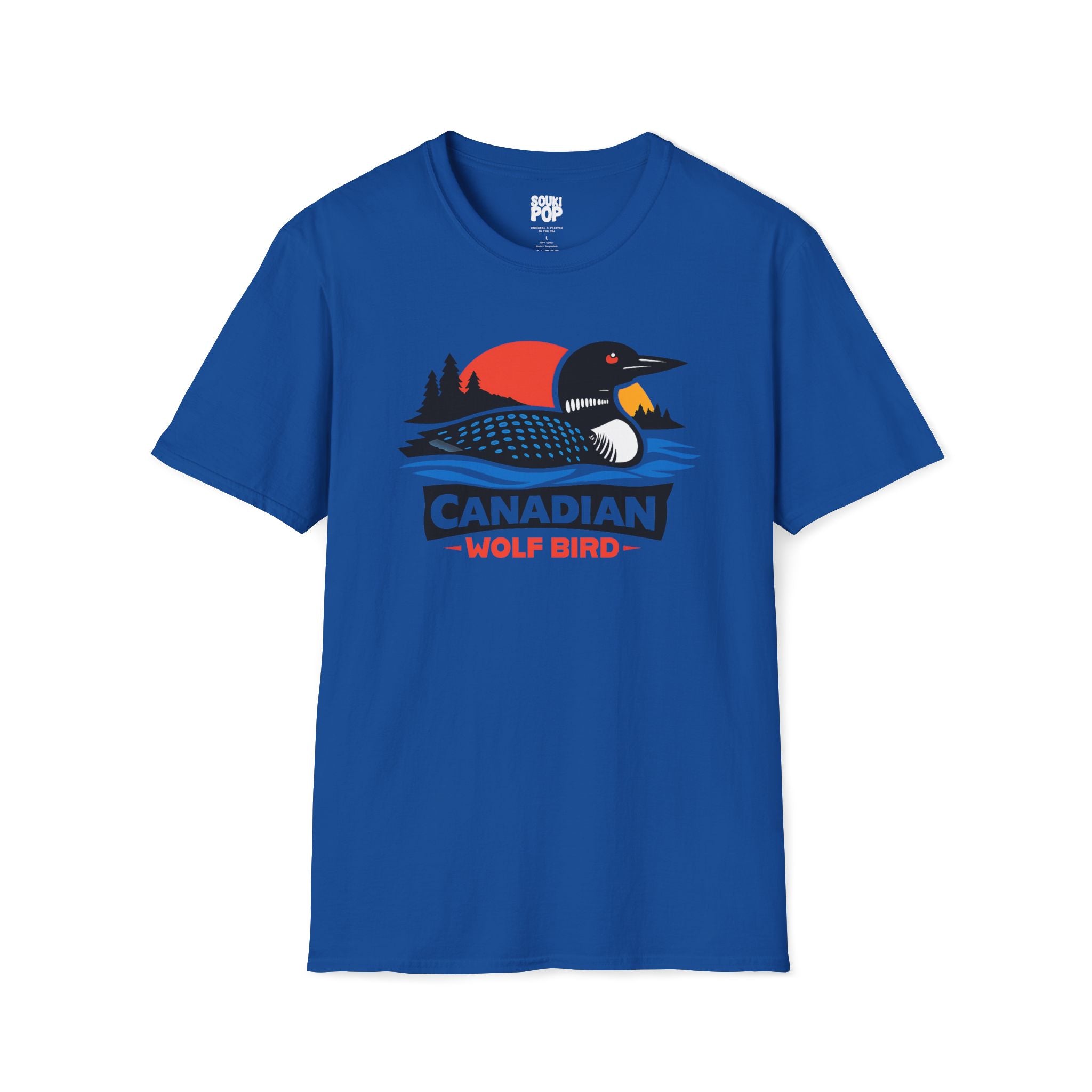 Heated Rivalry: Canadian Wolf Bird – Graphic T-Shirt
