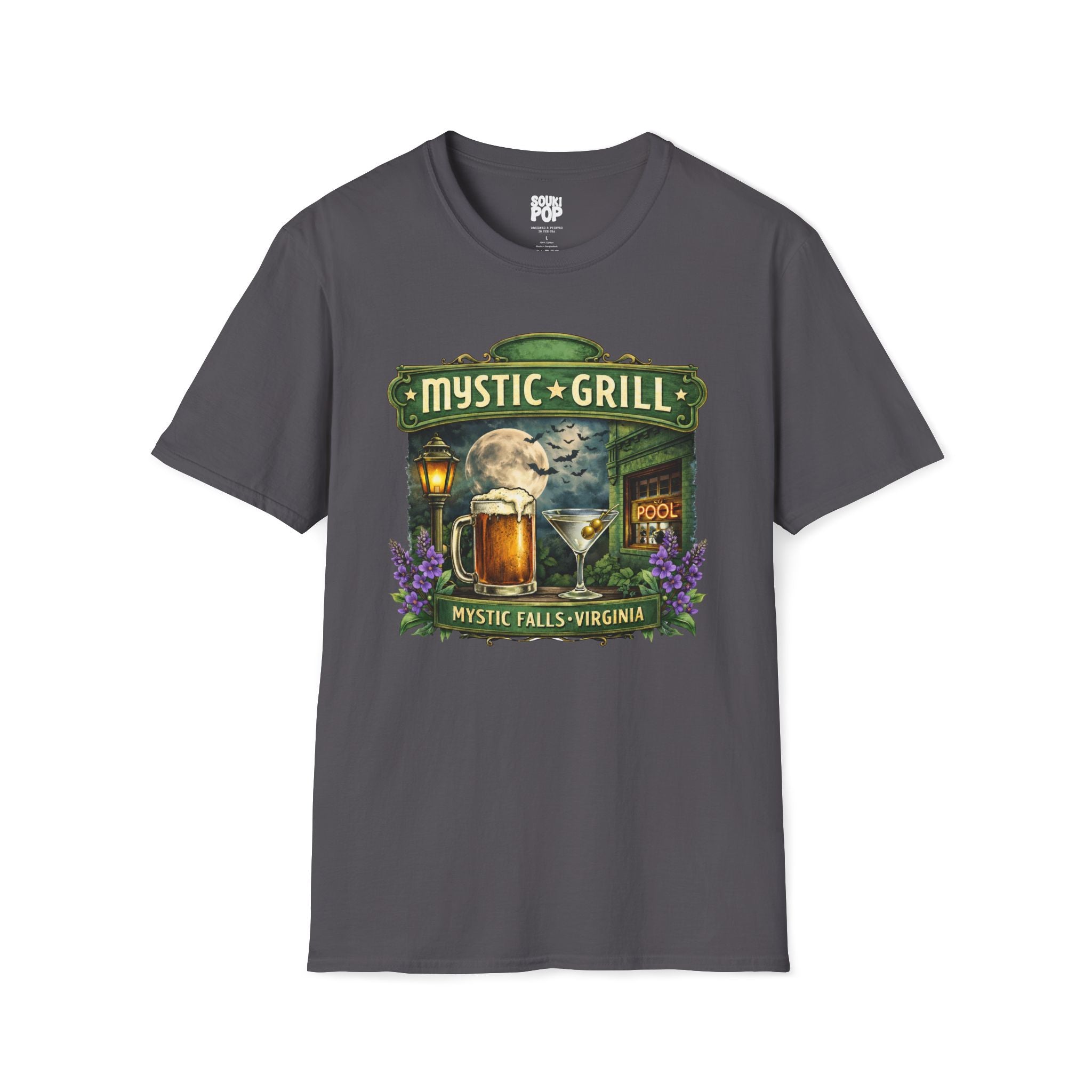 Vampire Diaries Mystic Grill – Graphic T-Shirt