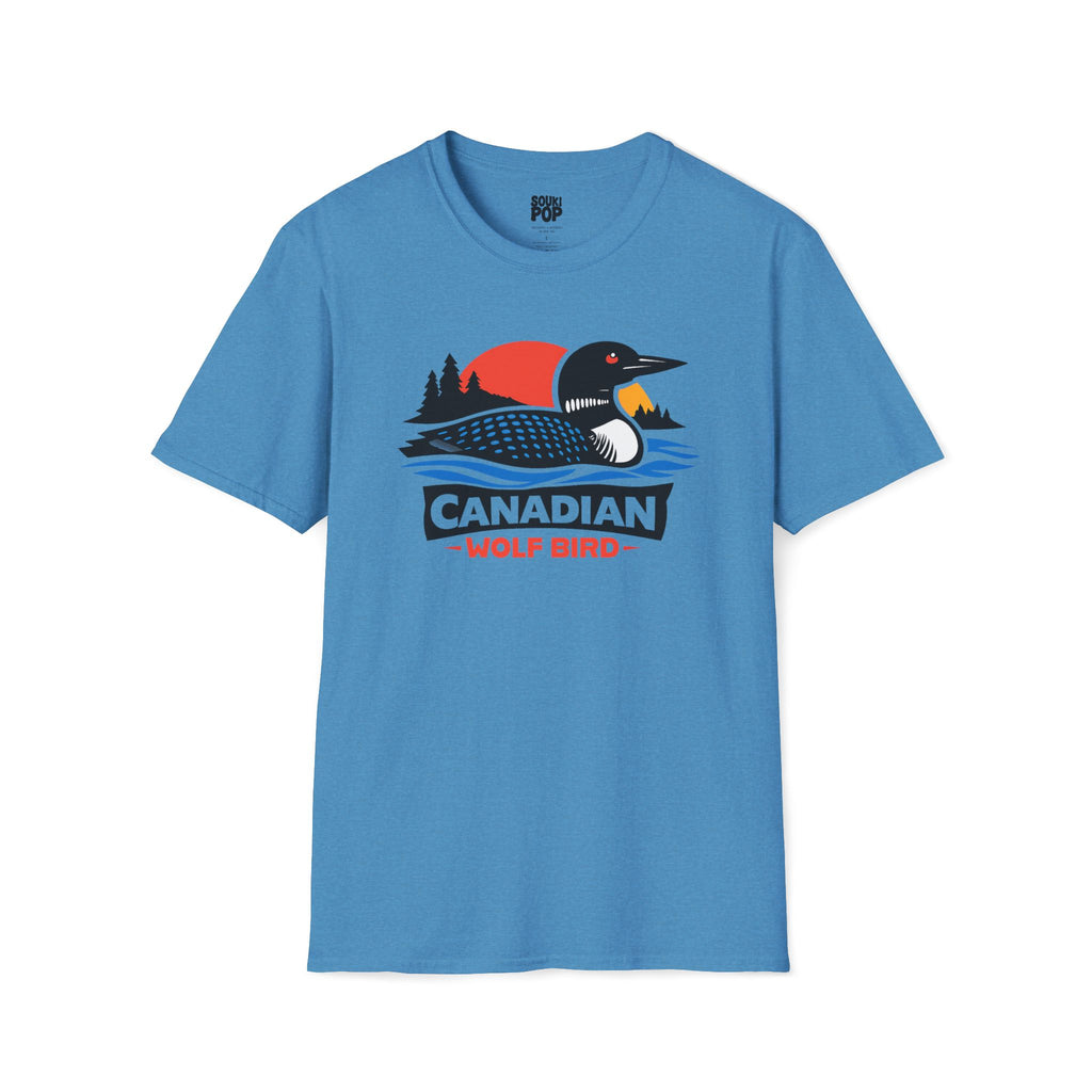 Heated Rivalry: Canadian Wolf Bird – Graphic T-Shirt