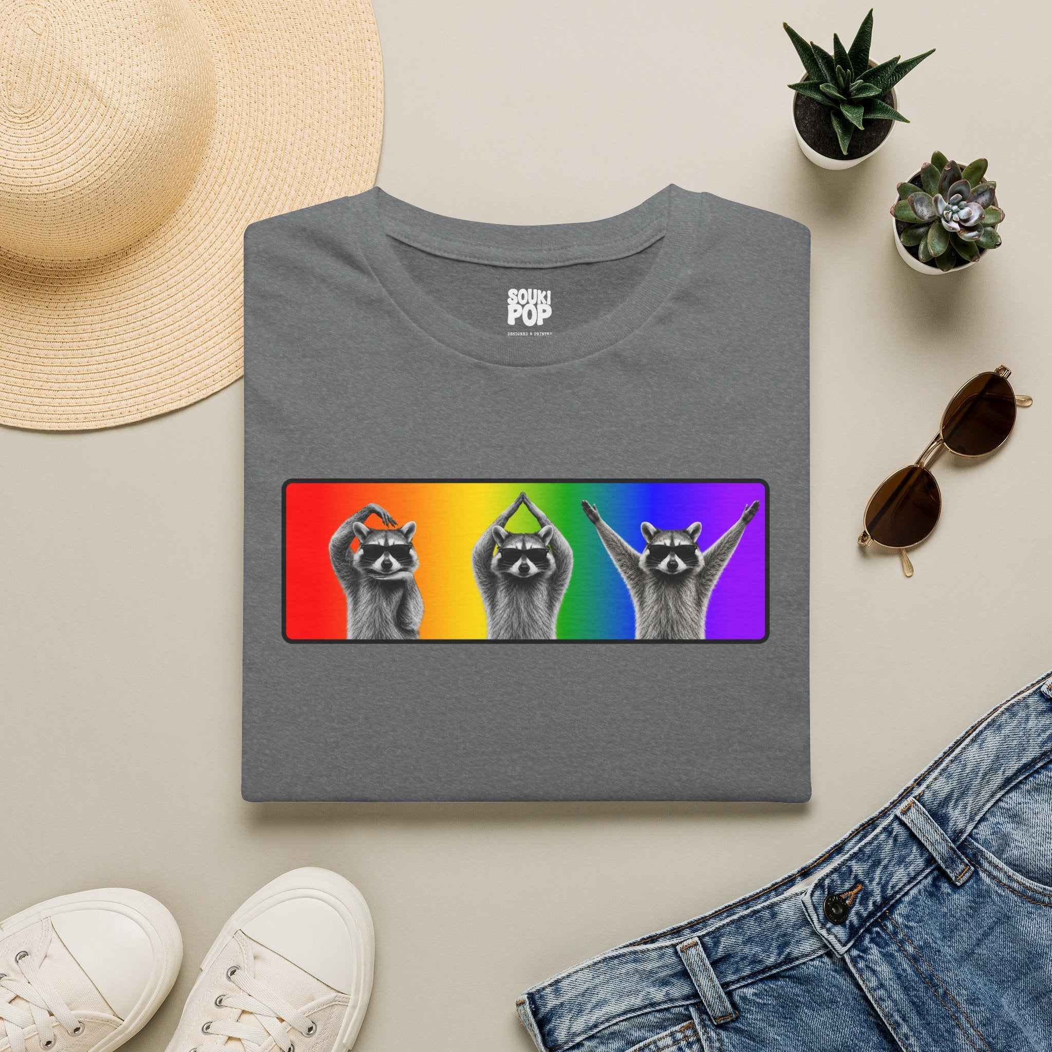 G-A-Y Raccoon Dance – T-Shirt